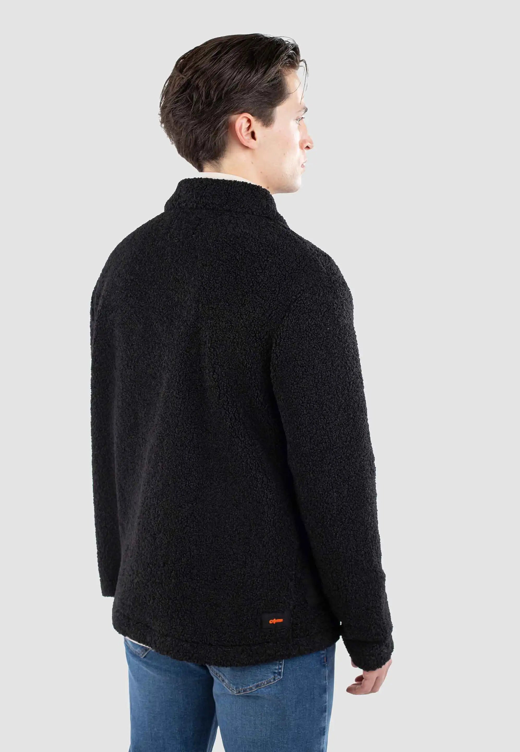 Jaden pile jacket - Black