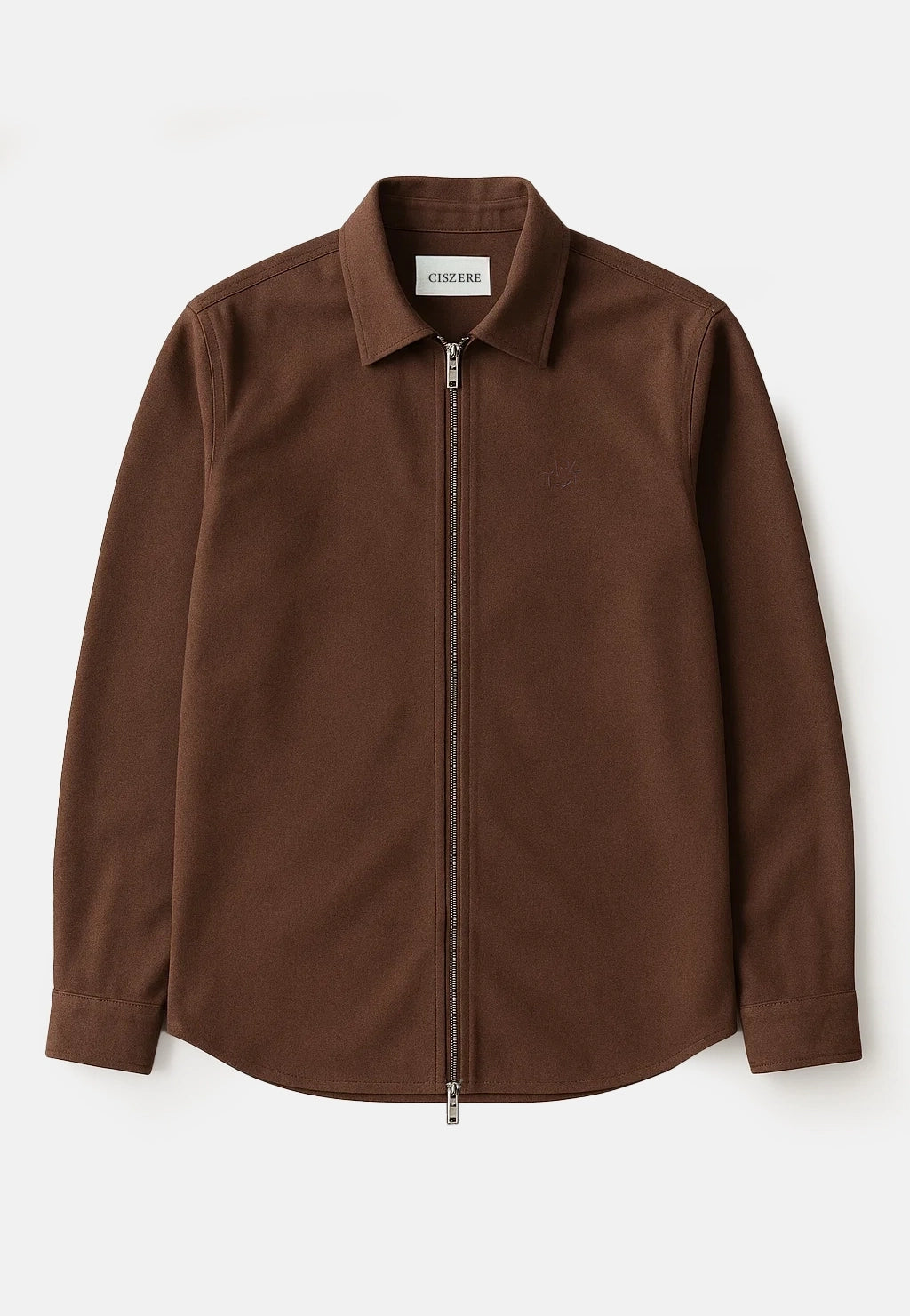 Aden oxford zip  - Dark Brown