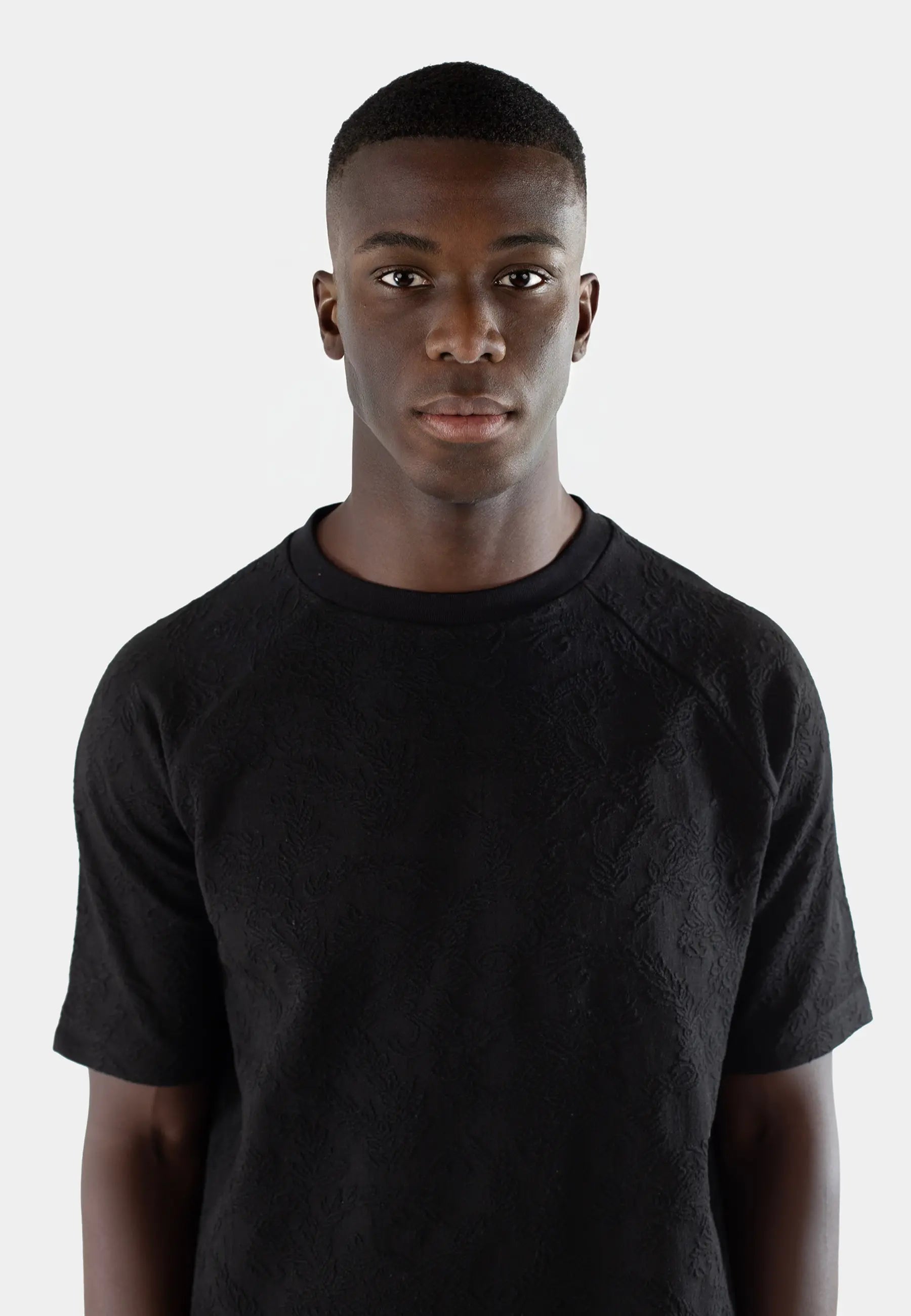 Noel jacquard t-shirt - Black
