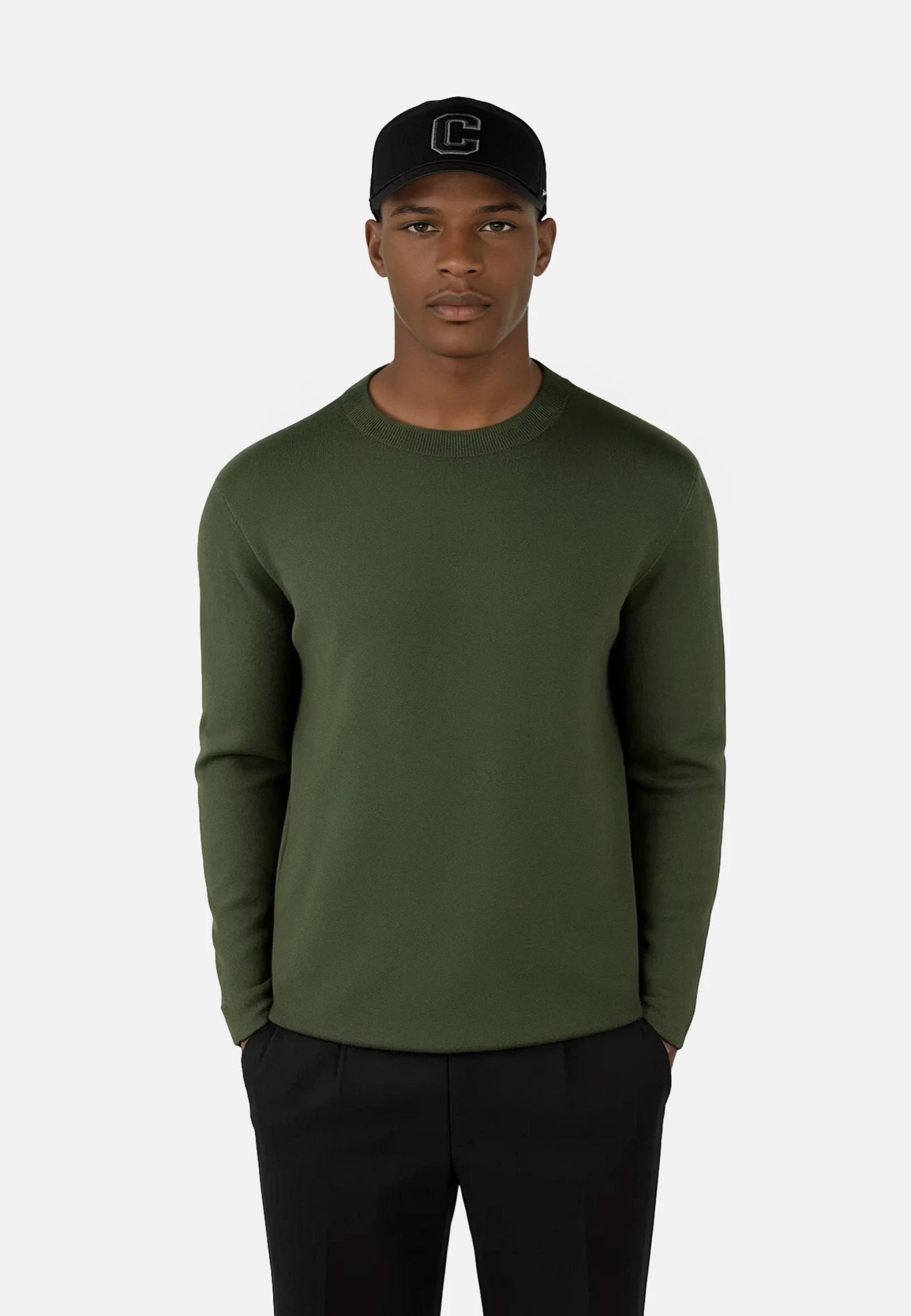 Clark knitted crewneck - Green