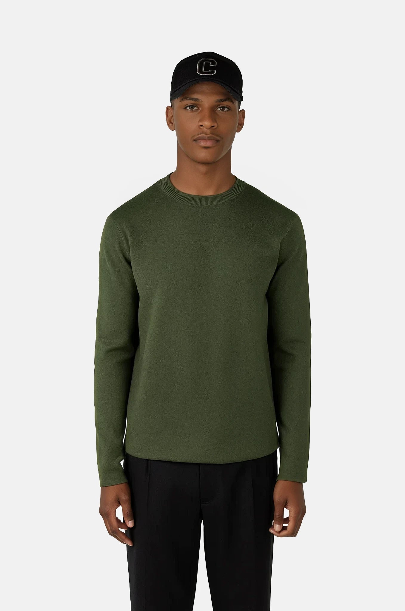 Clark knitted crewneck - Green