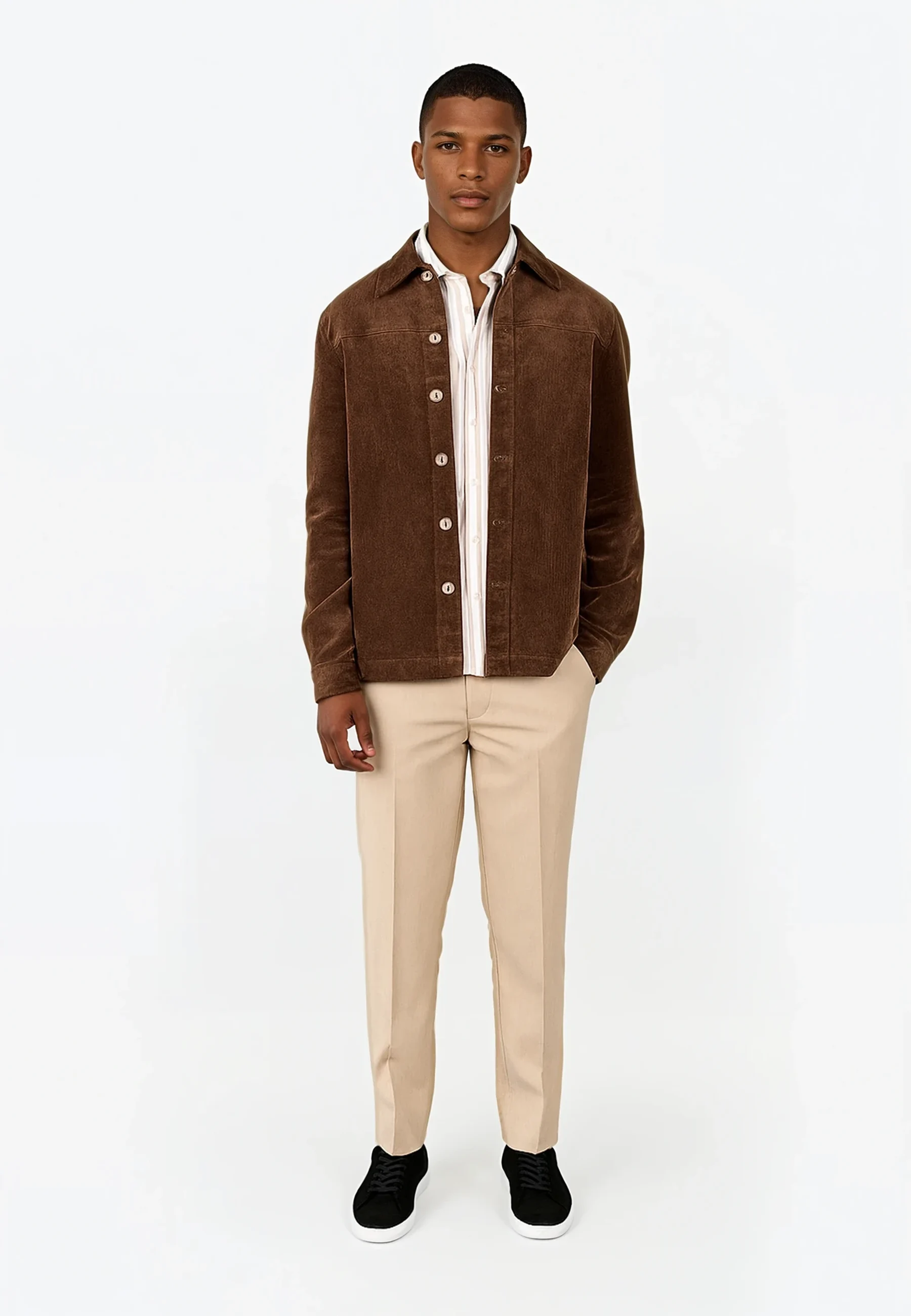 Corduroy set - Brown