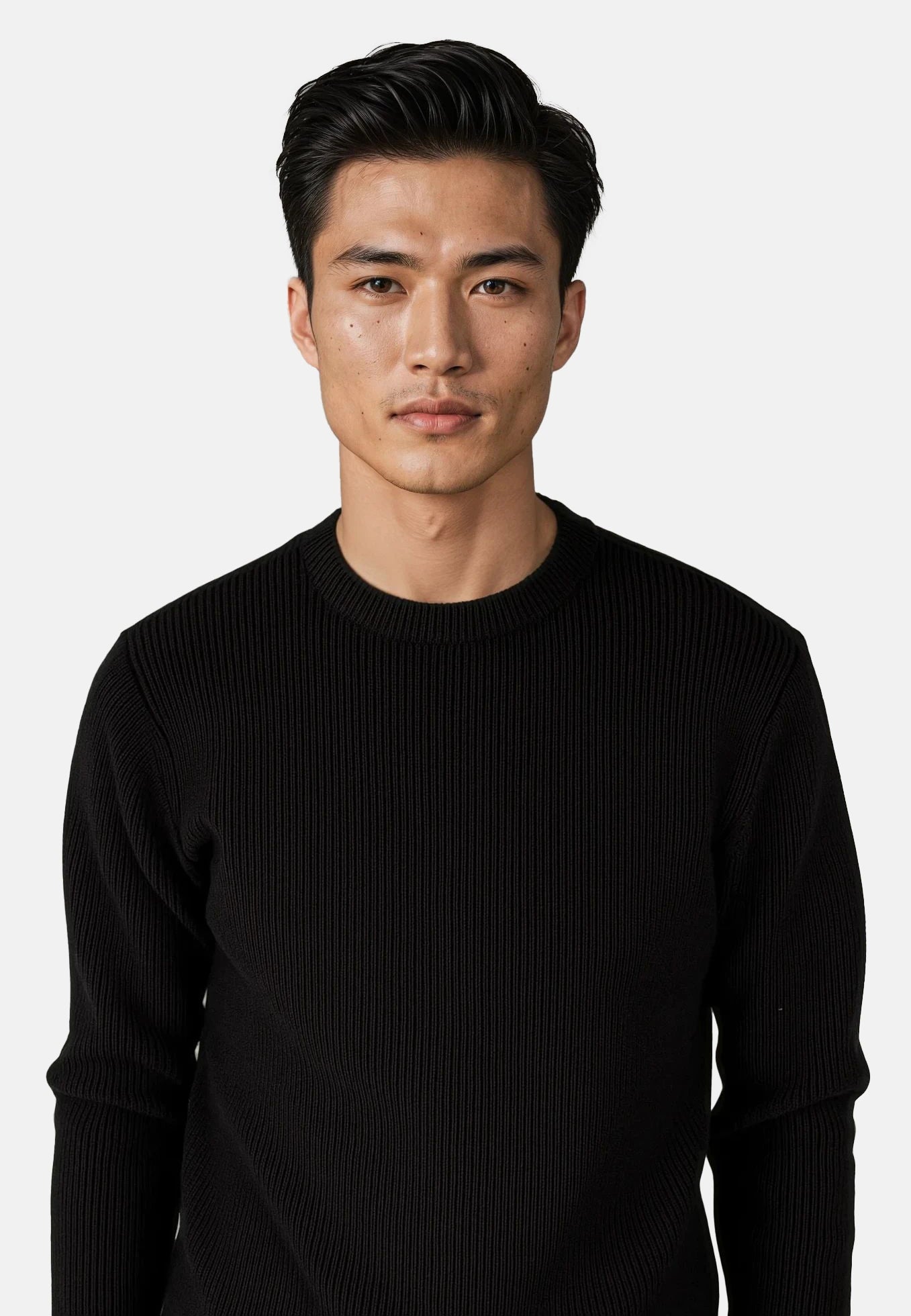 Eddie knitted sweater - Black