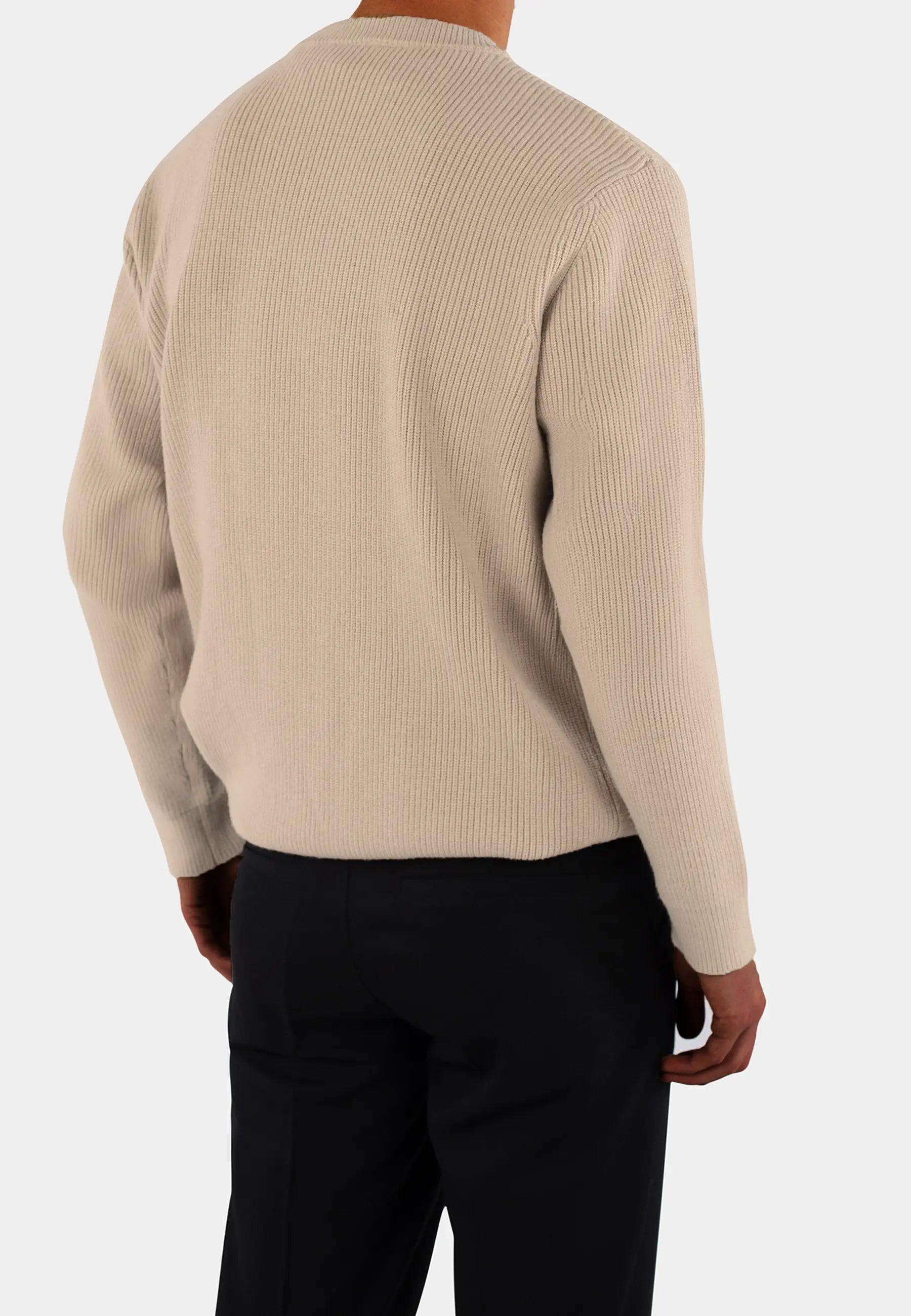 Eddie knitted sweater - Light beige