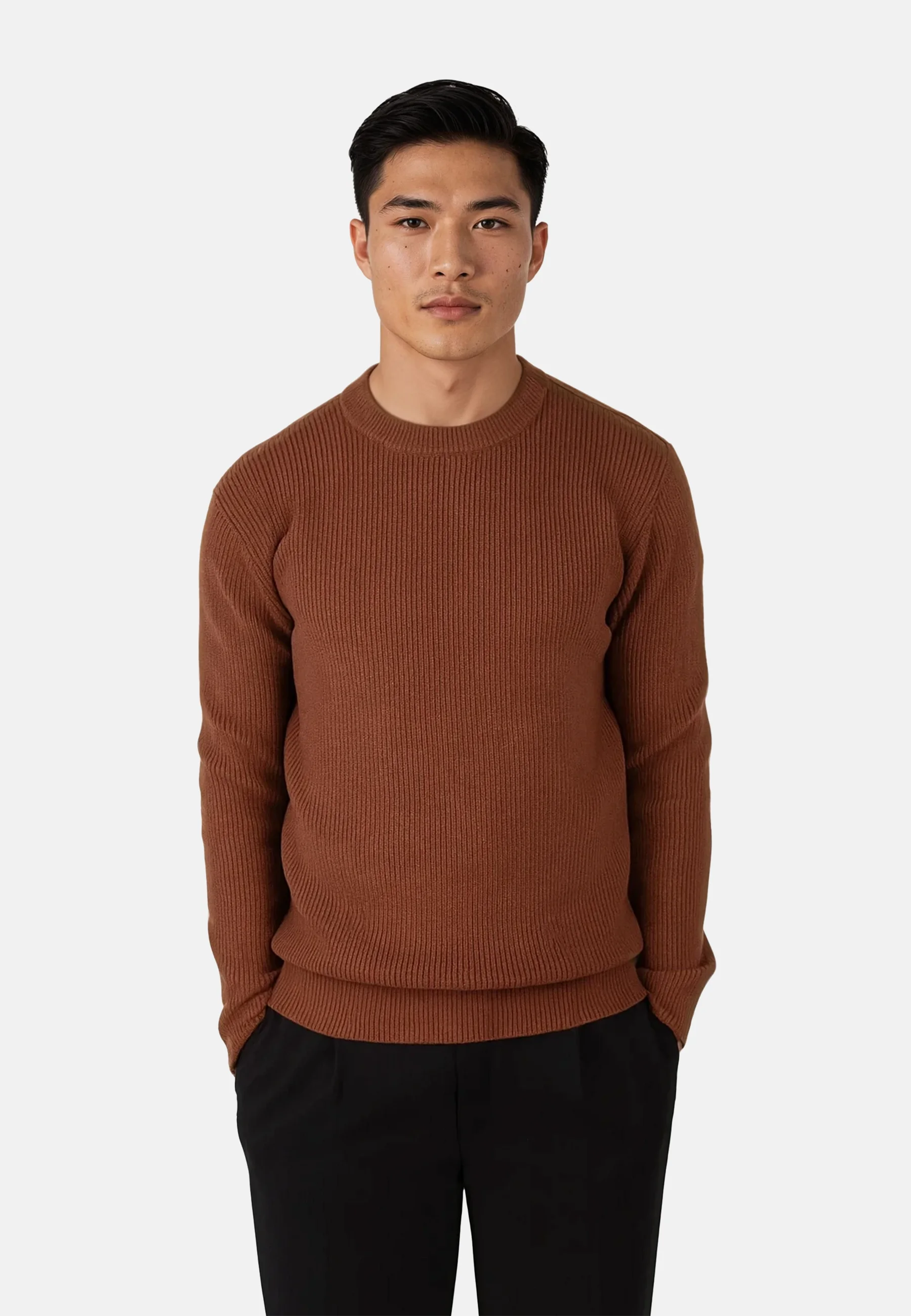 Eddie knitted sweater - Burned