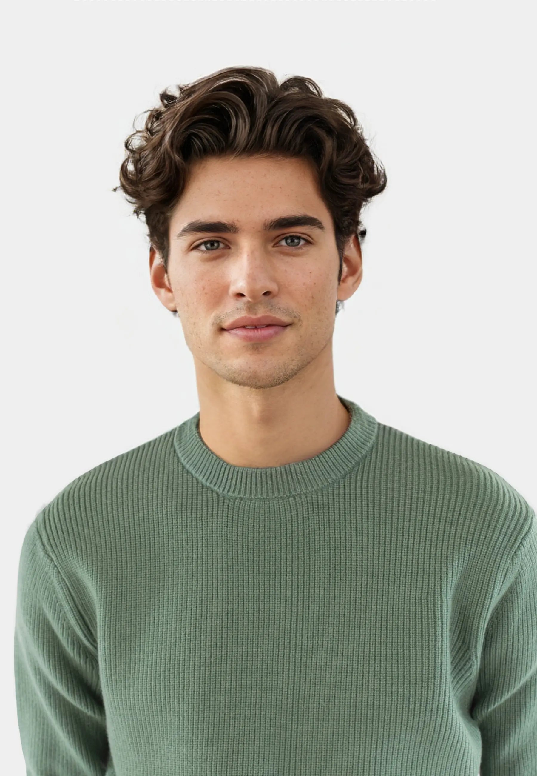 Eddie knitted sweater - Light green