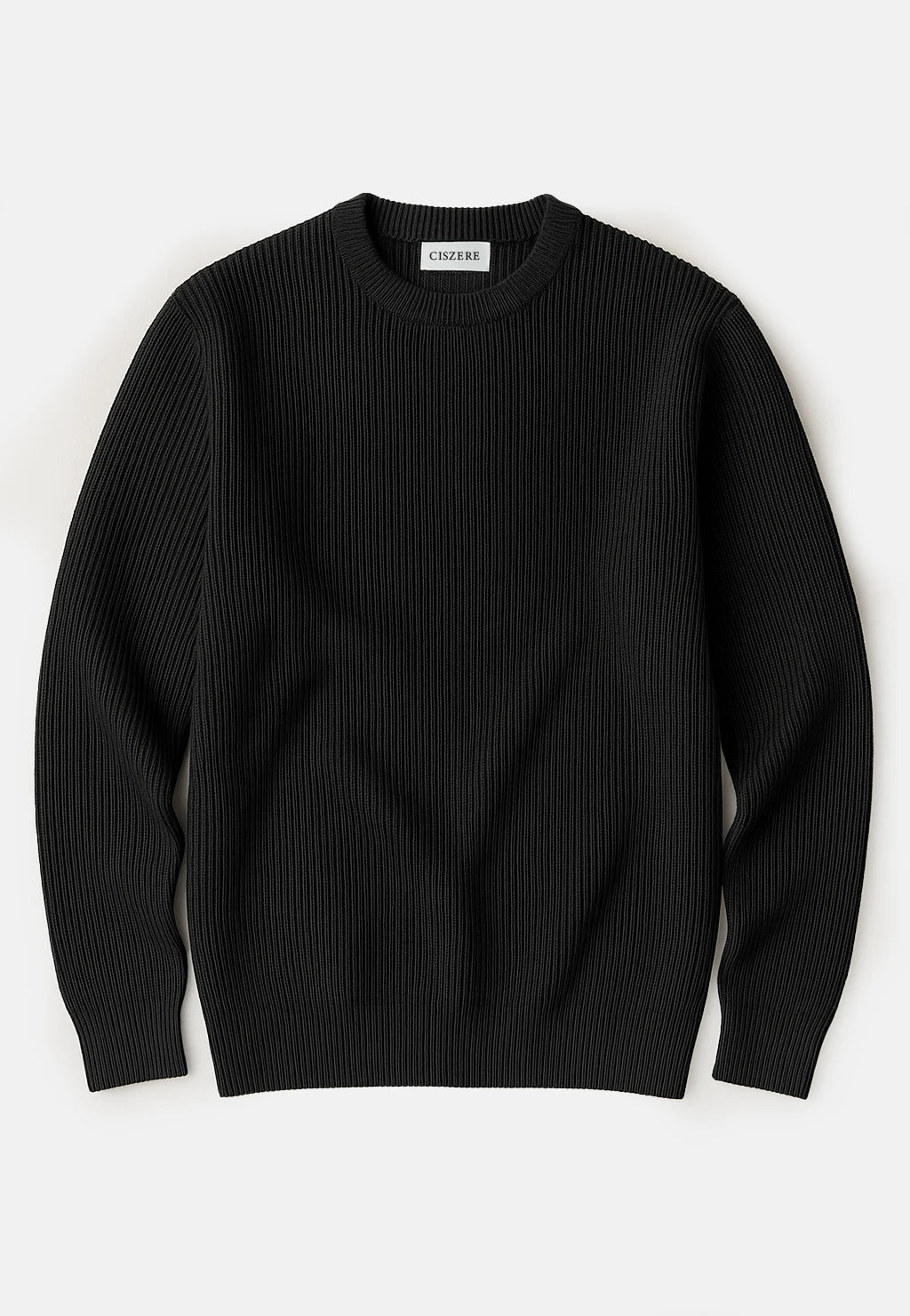 Eddie knitted sweater - Black