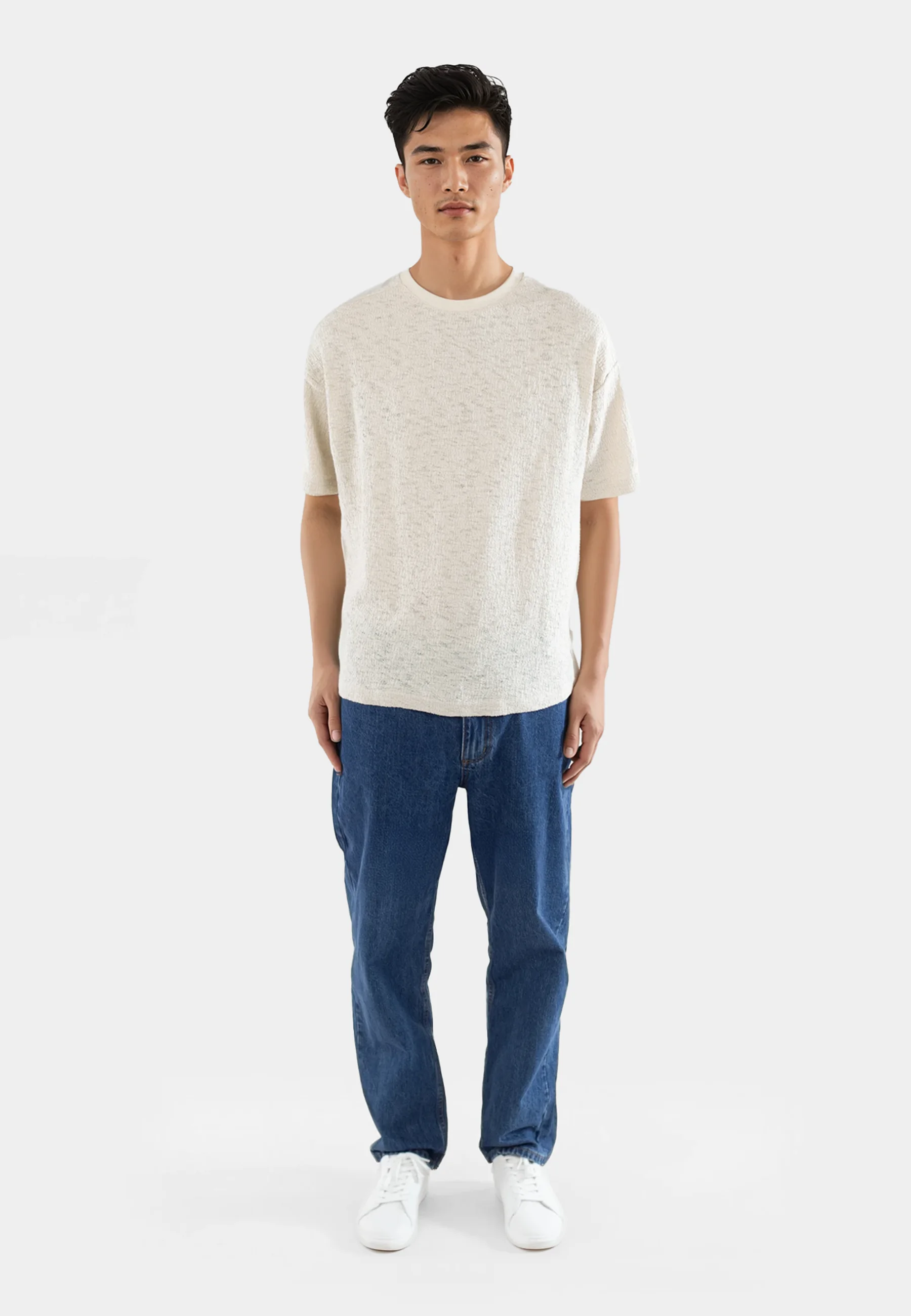 Franklin boucle t-shirt - Beige