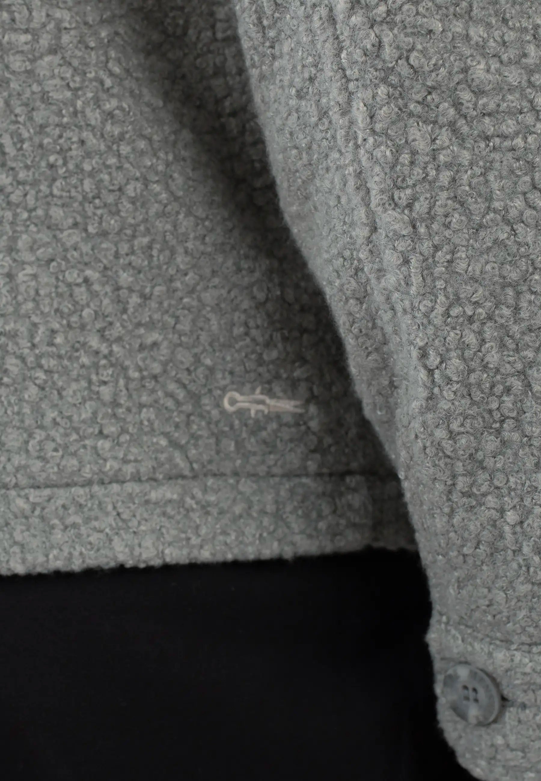 Fred boucle overshirt - Green