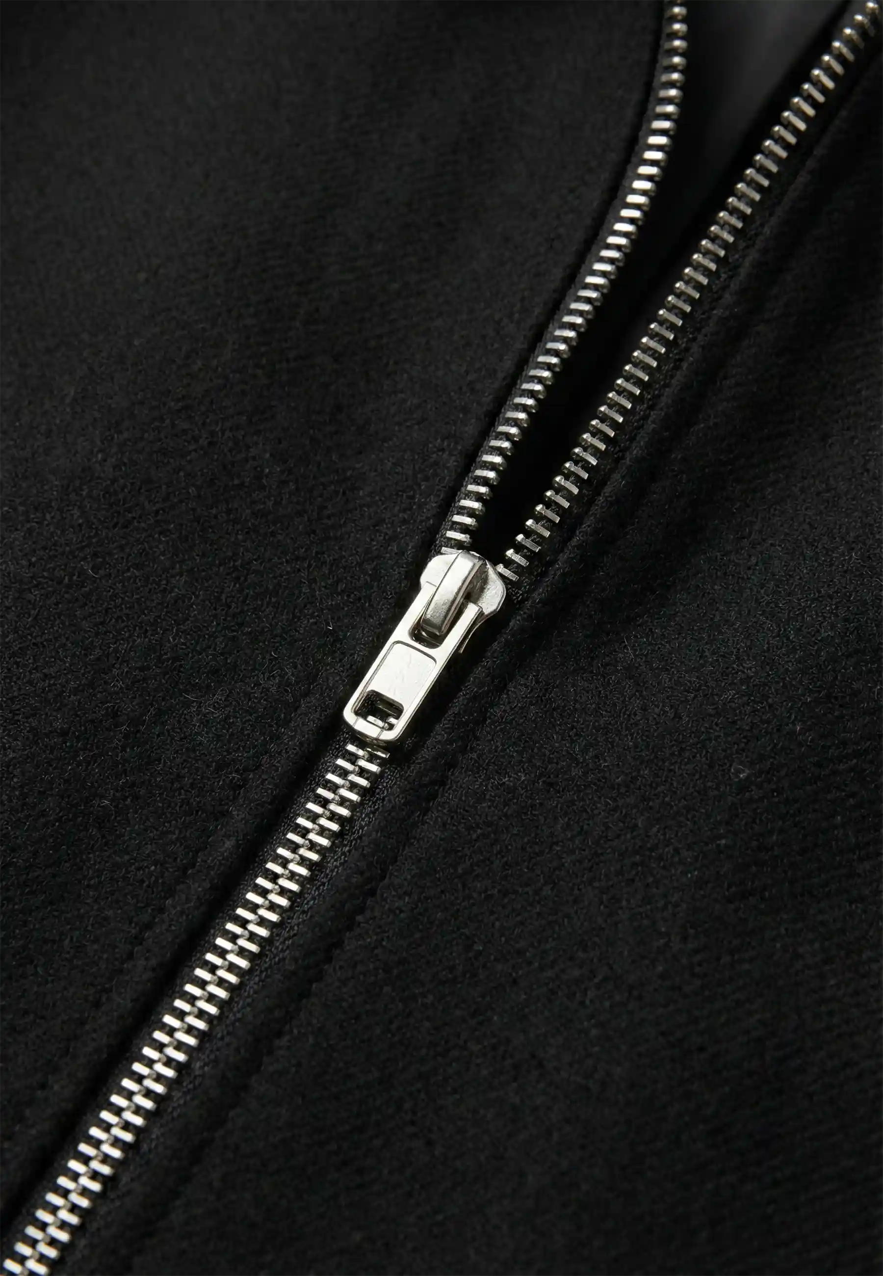 Freddie cropped overshirt - Black