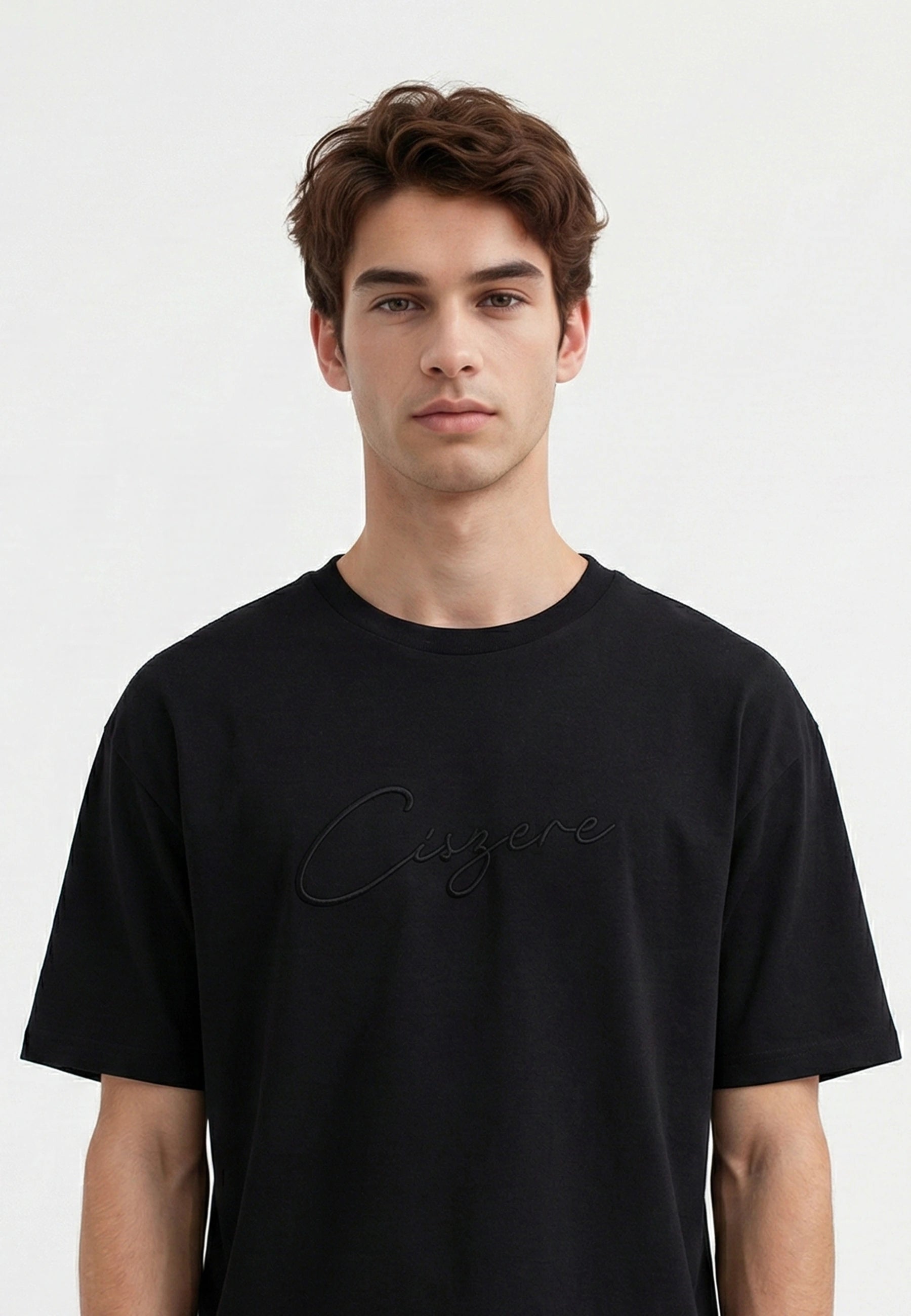 Noel embroidered t-shirt - Black