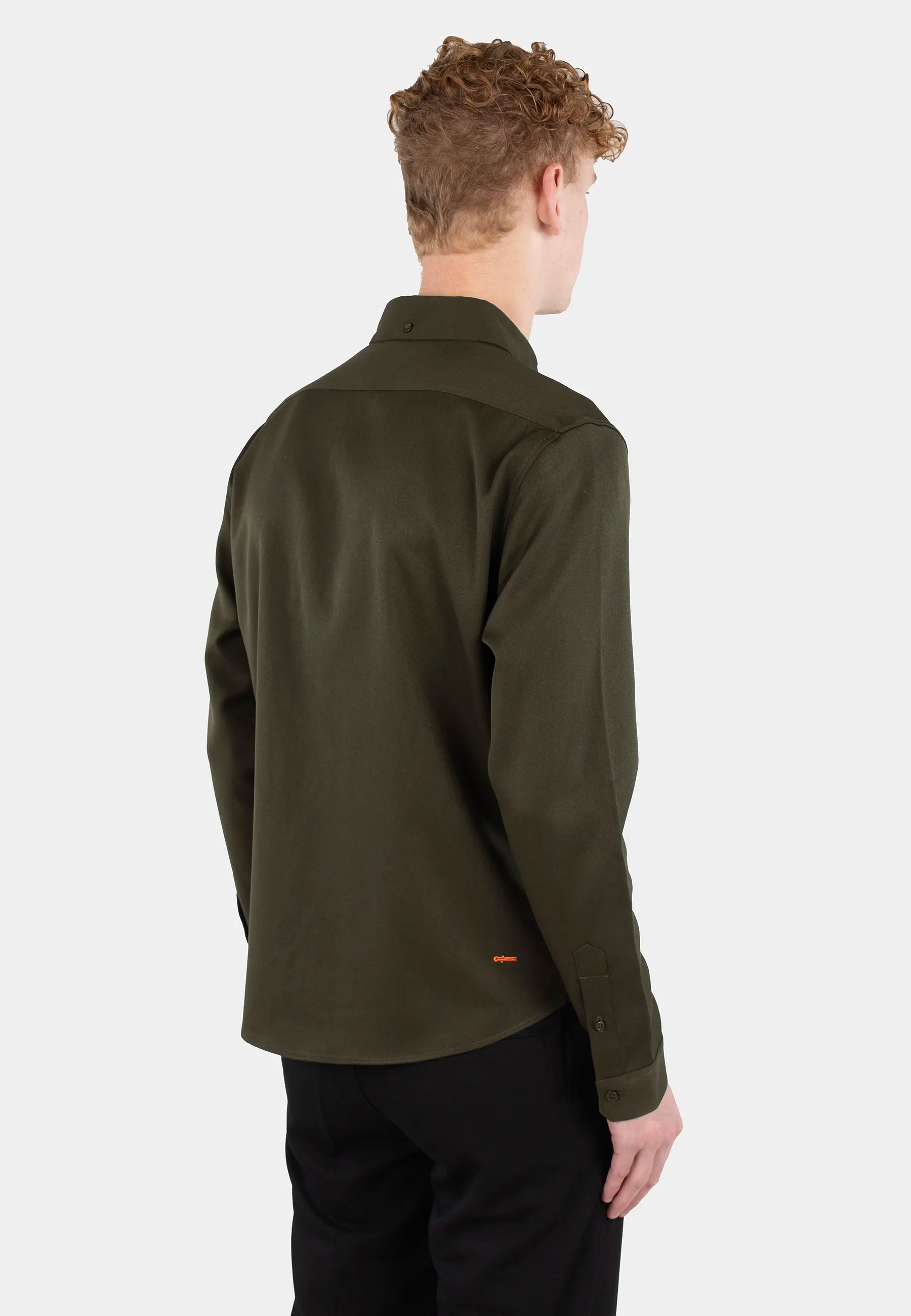 Redy viscose blend shirt - Dark green