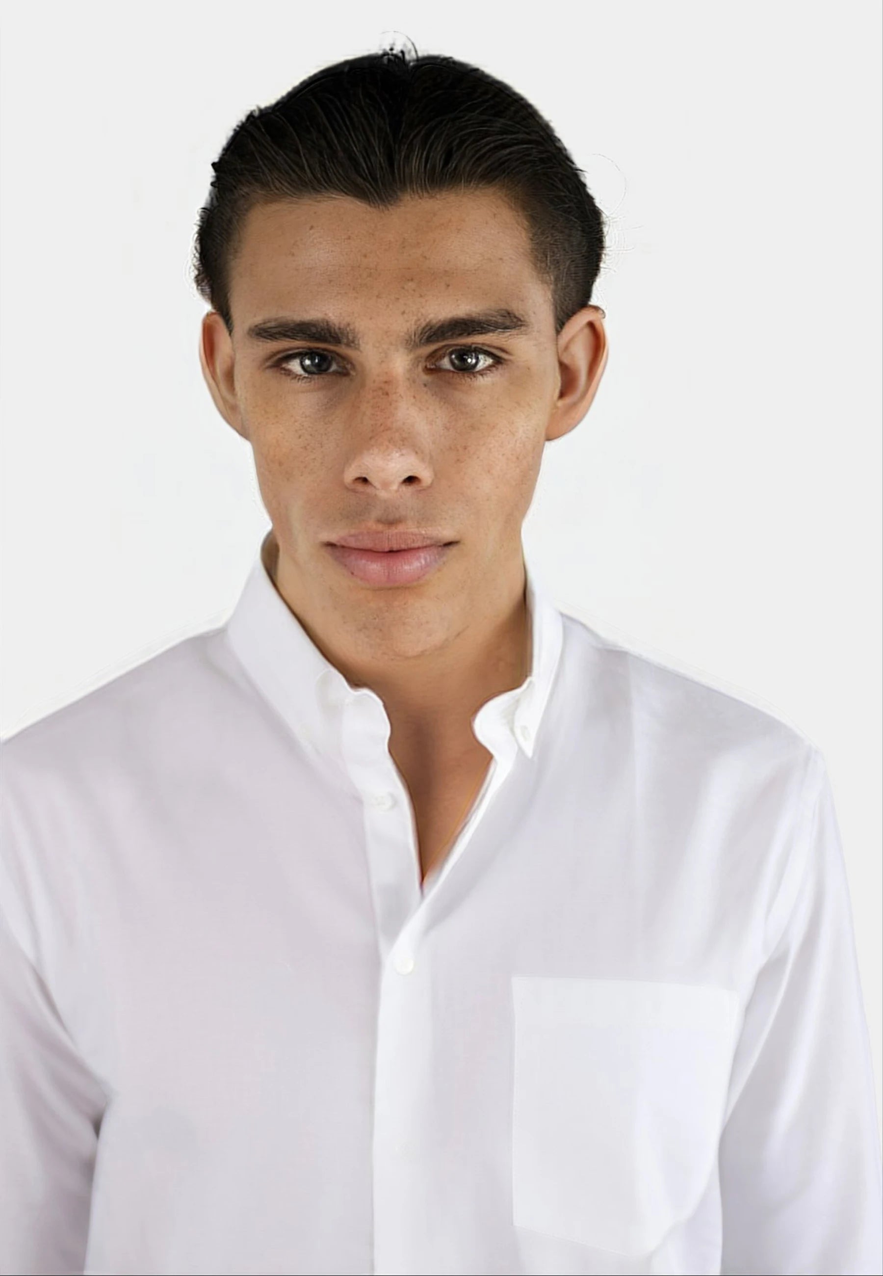 Mika straight shirt - White