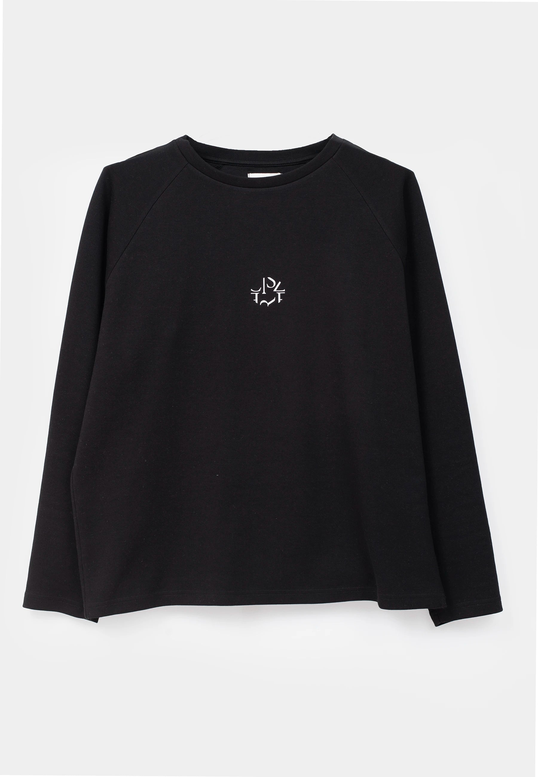 Ellipse: Sweater front emblem – Black