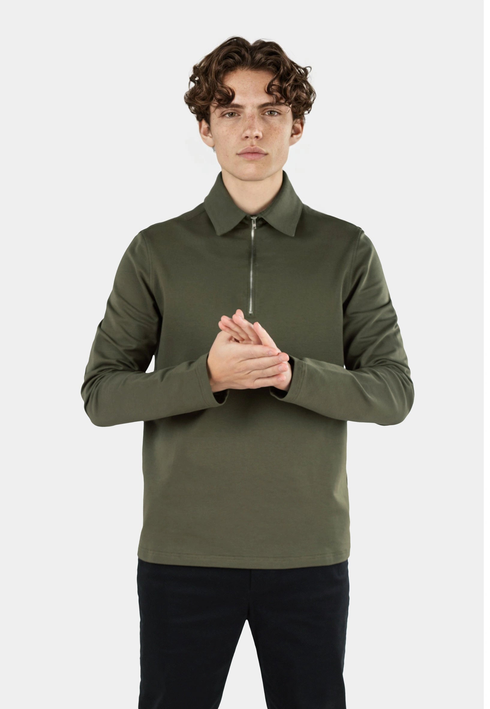 Dev 2.0 half zip shirt – Green