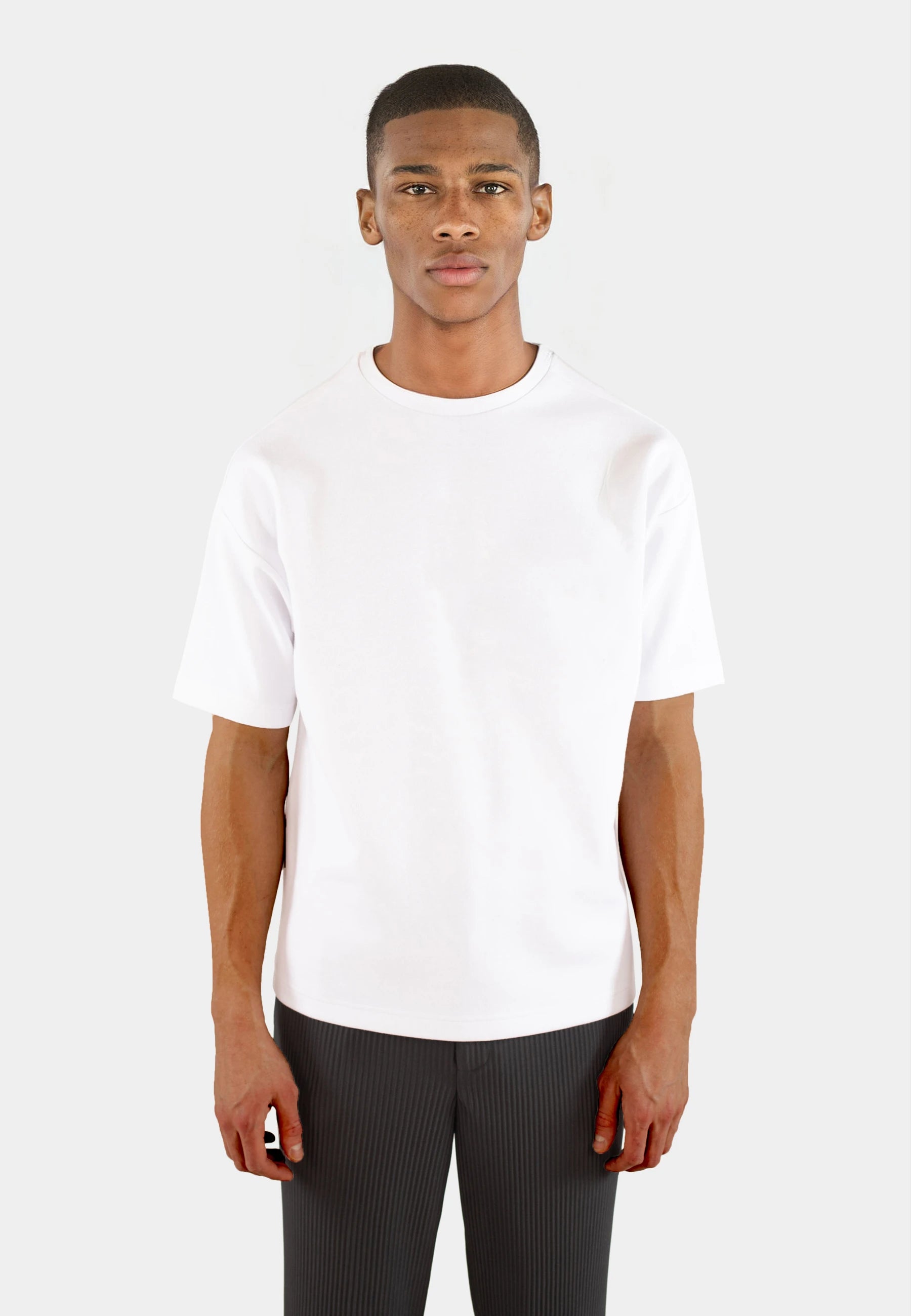 Noel boxy tshirt - White