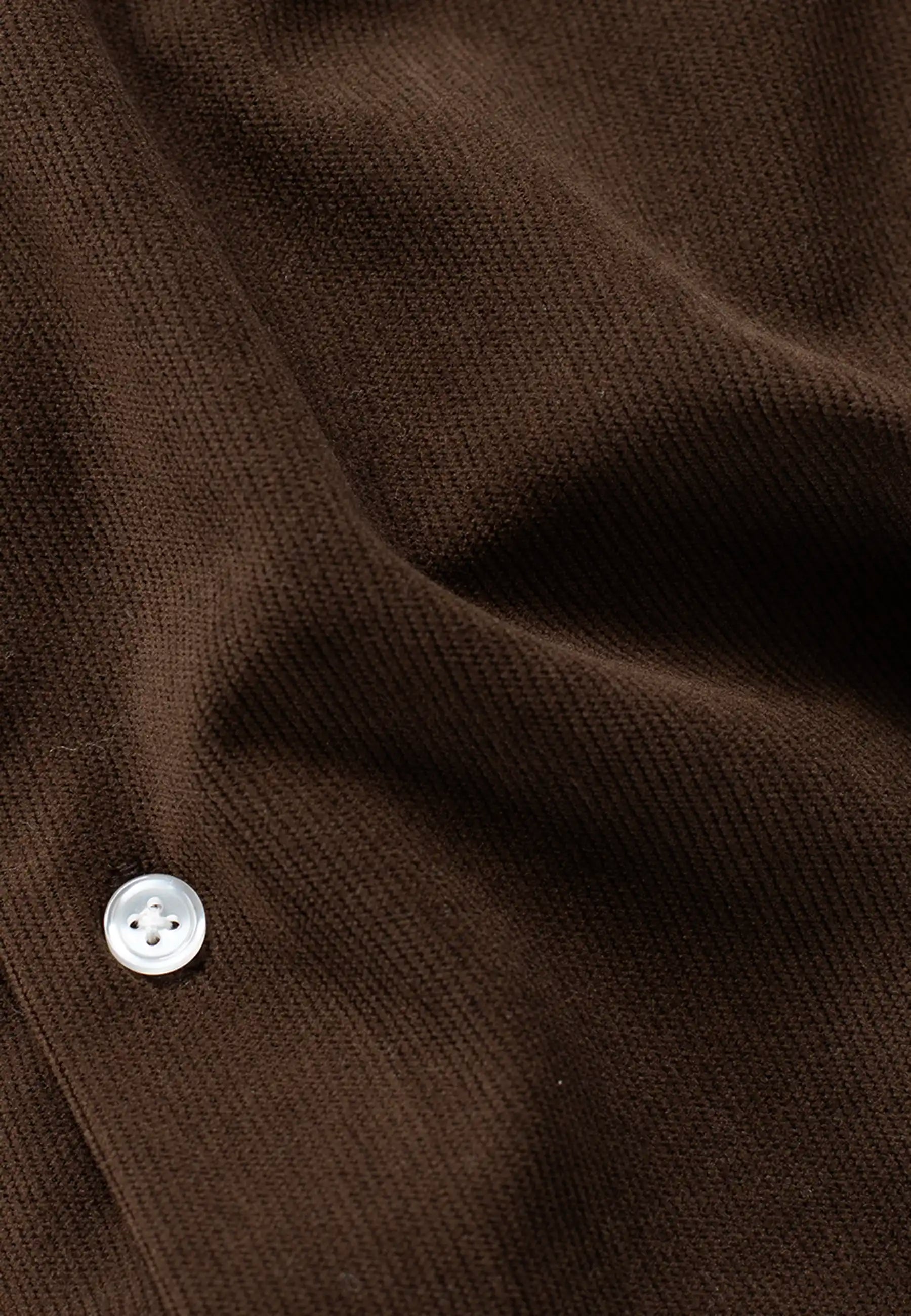 Walker cord shirt - Dark Brown