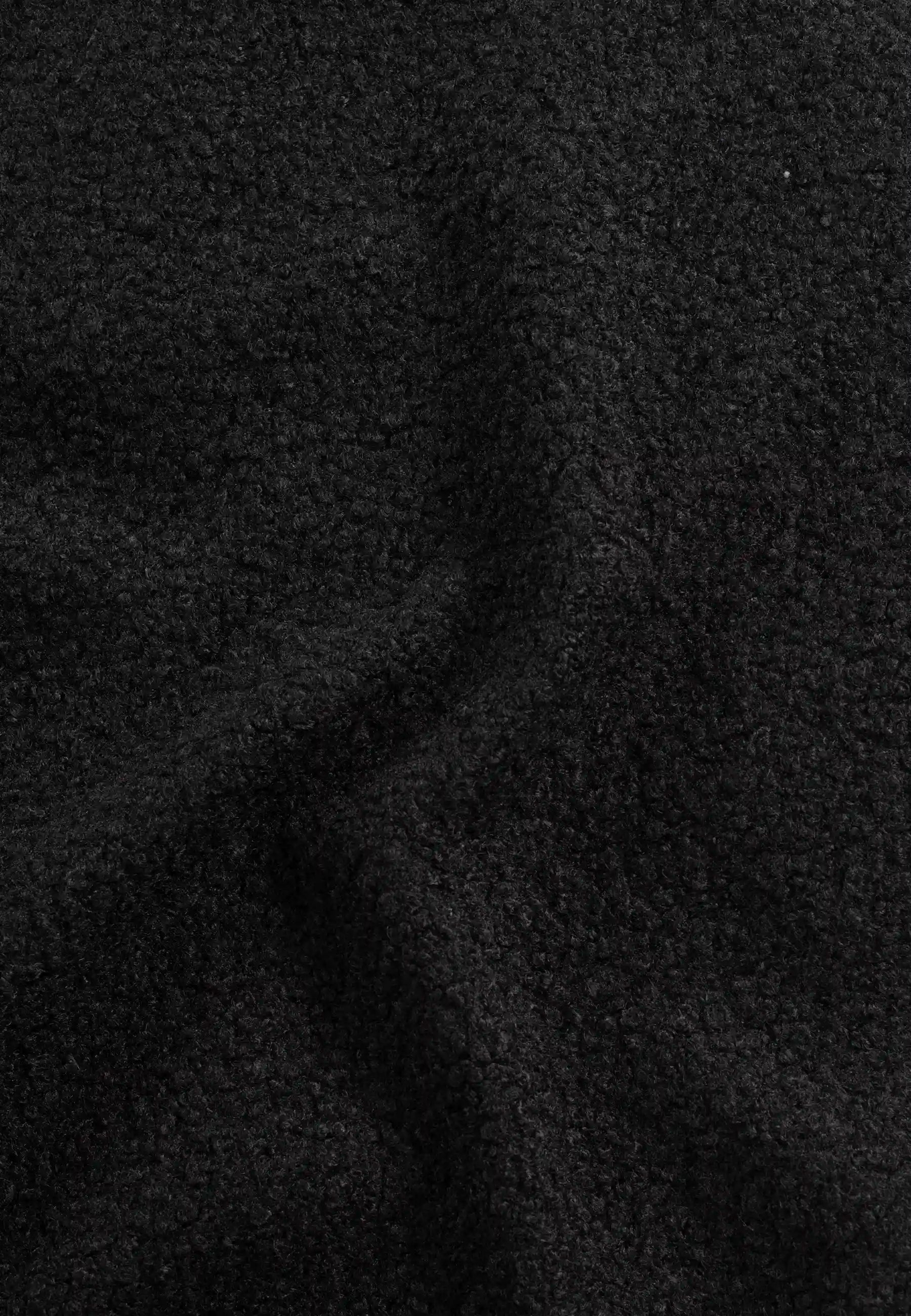 Fred boucle overshirt - Black