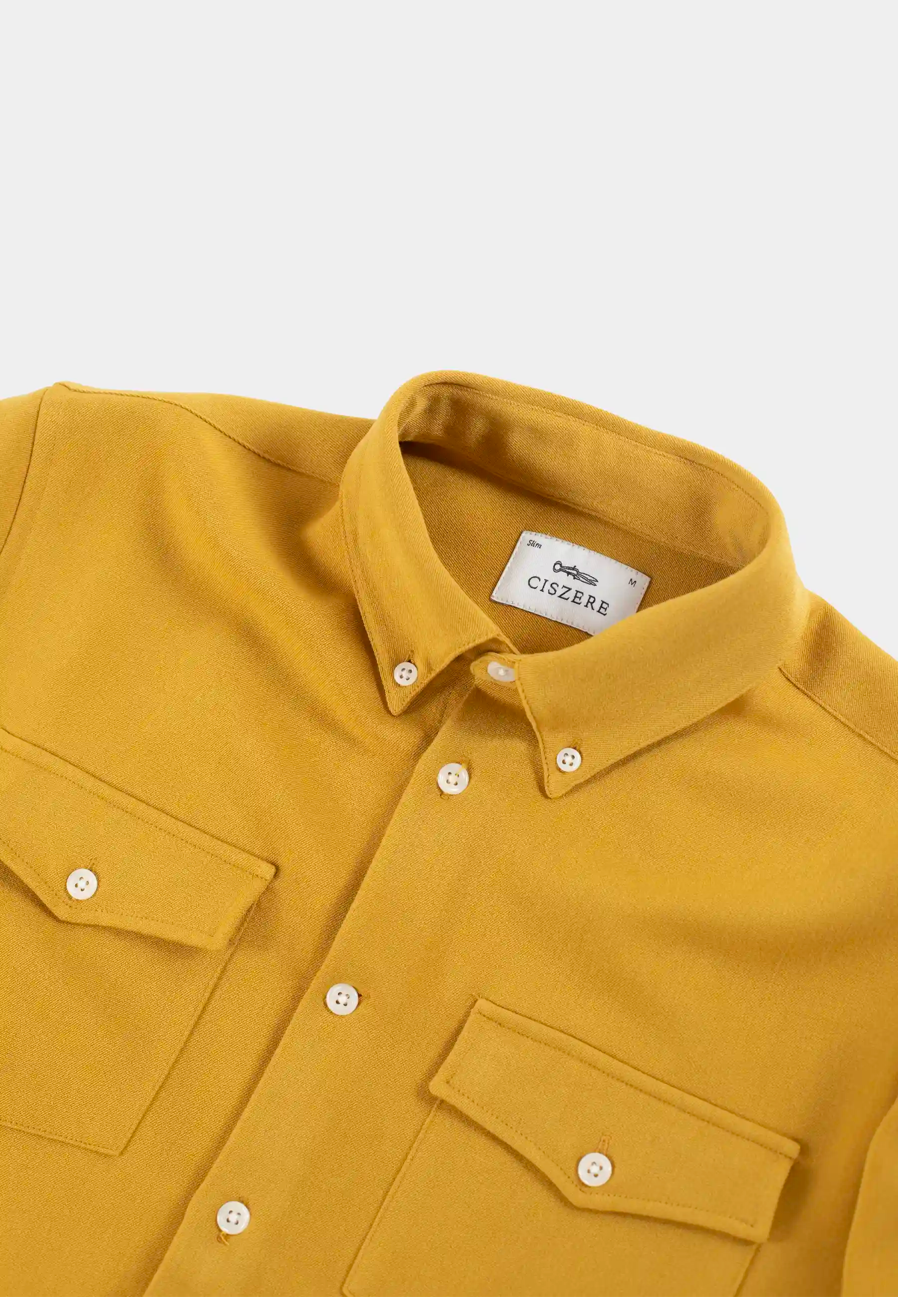 Redy viscose blend shirt - Mustard