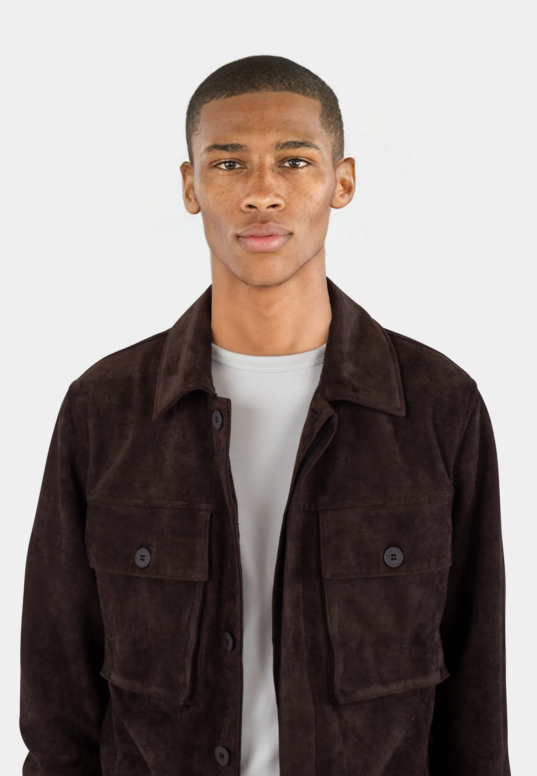 Nash vegan suede jacket - Java