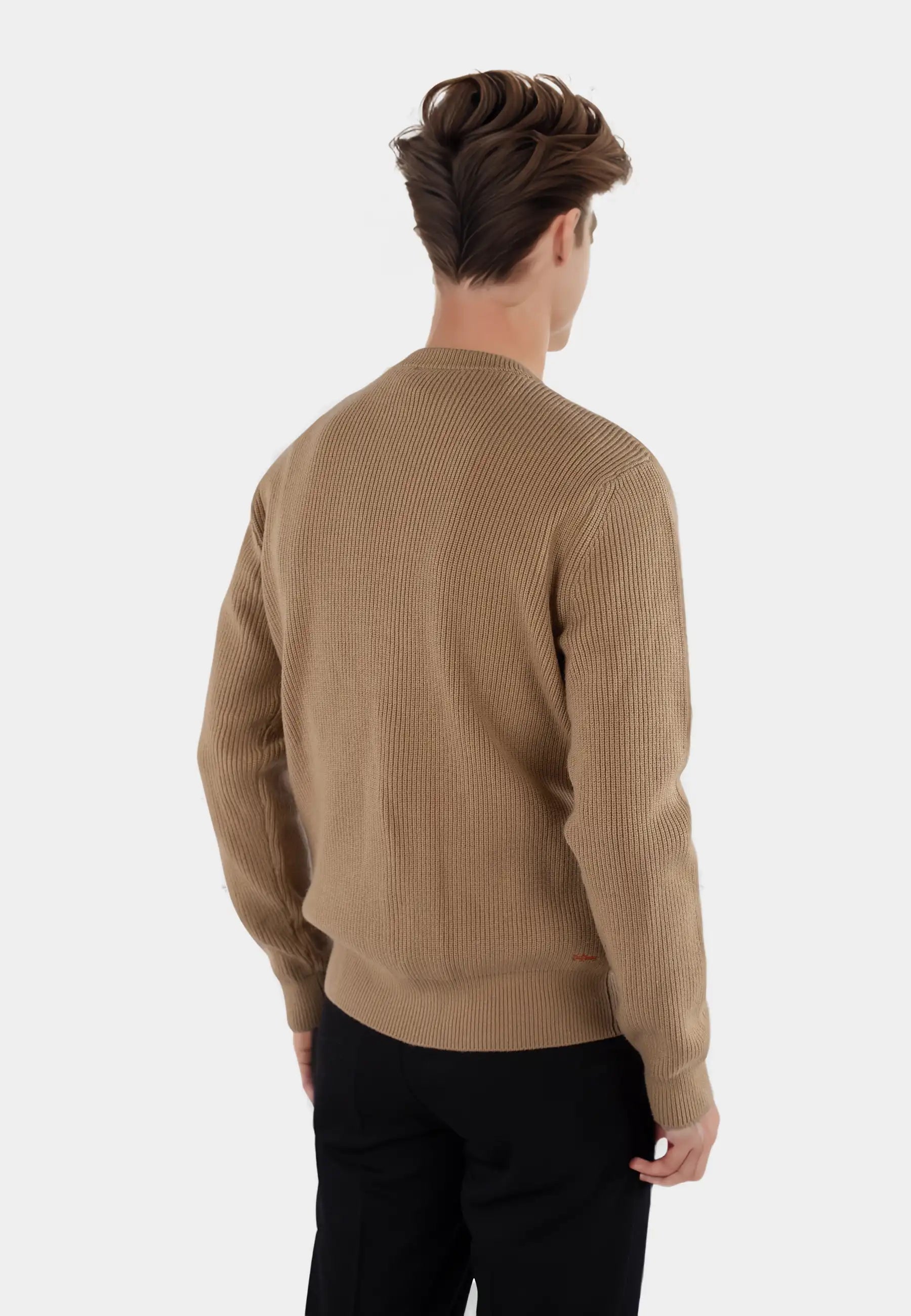 Eddie knitted sweater - Tan