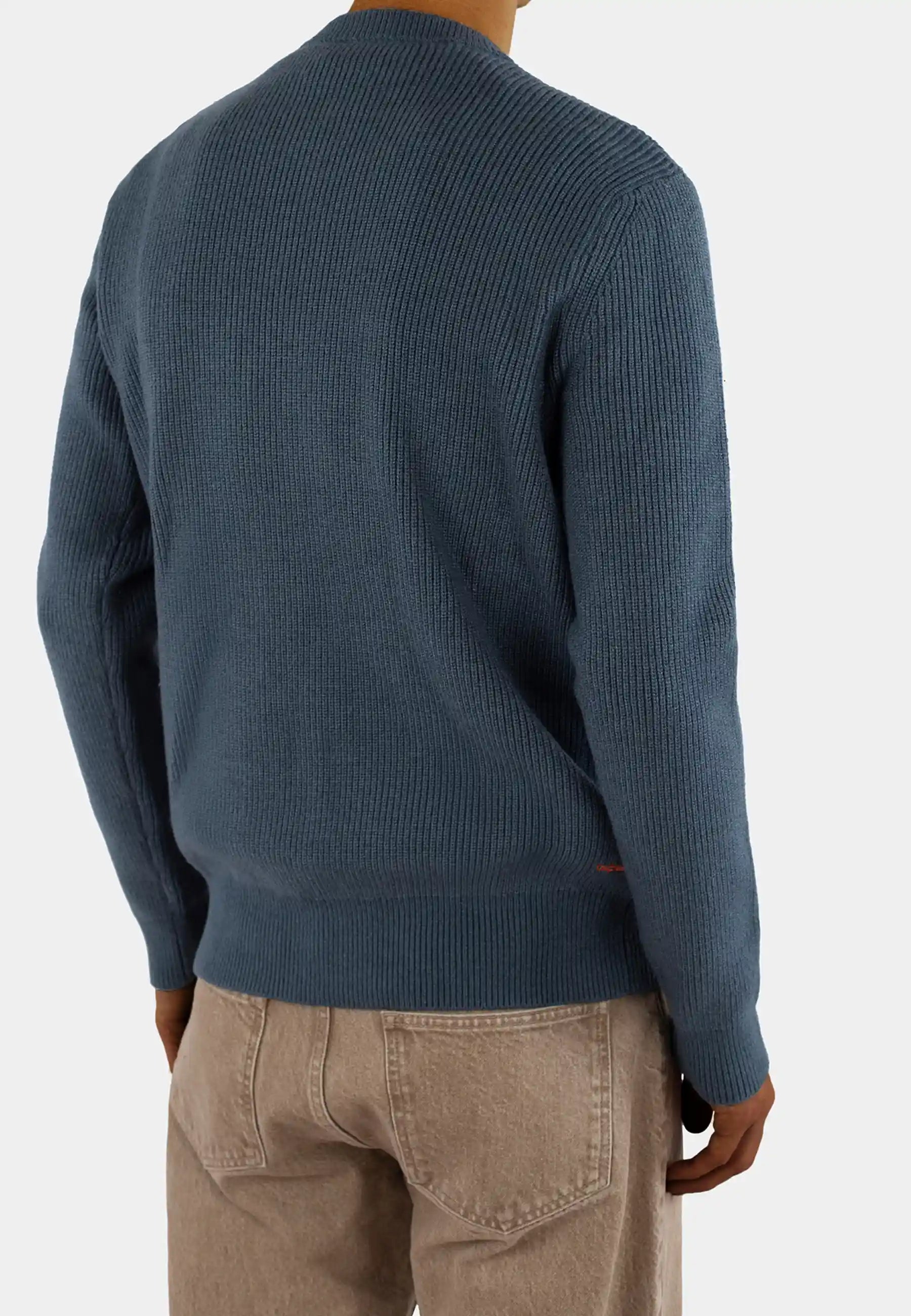 Eddie knitted sweater - Orion blue