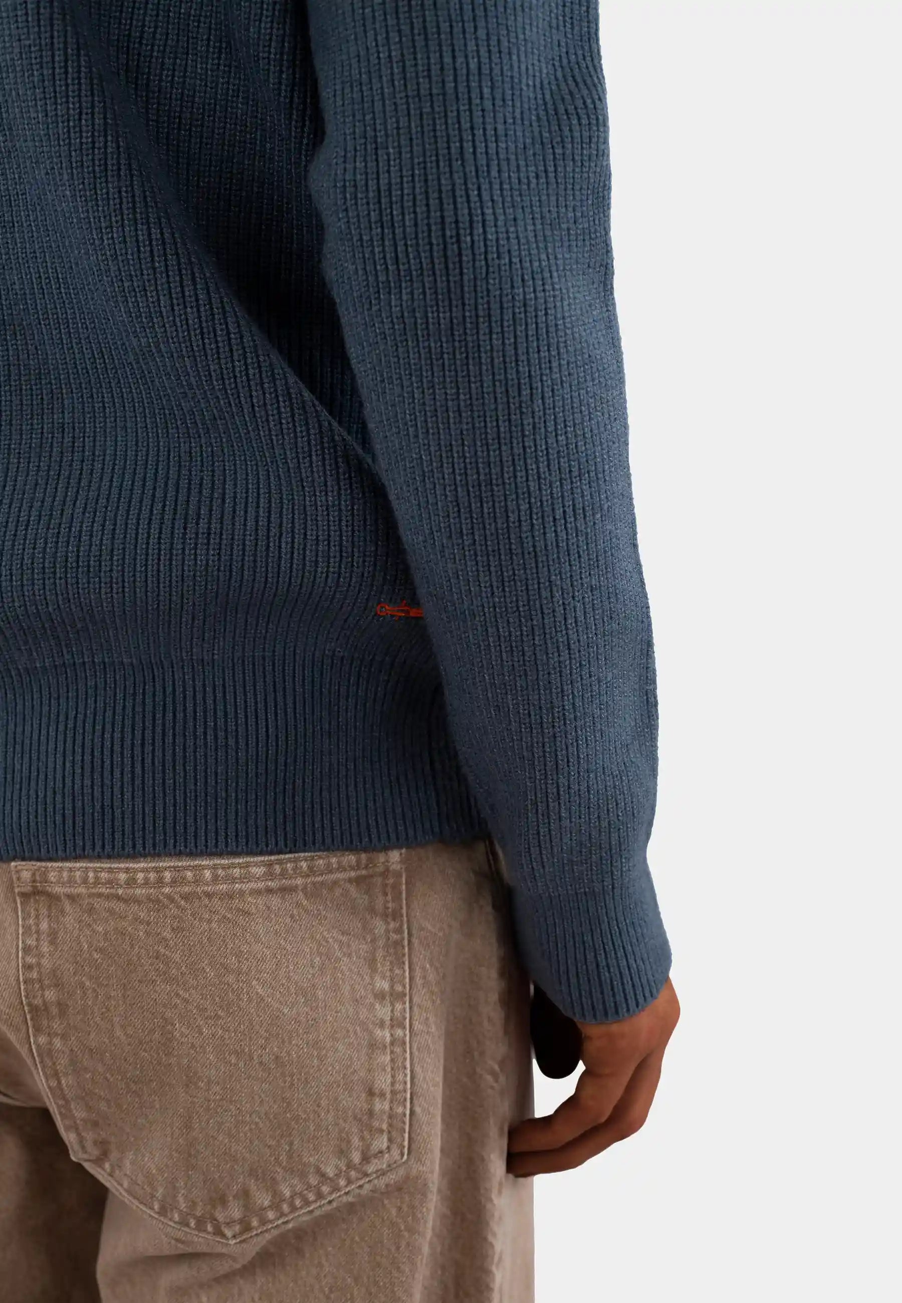 Eddie knitted sweater - Orion blue