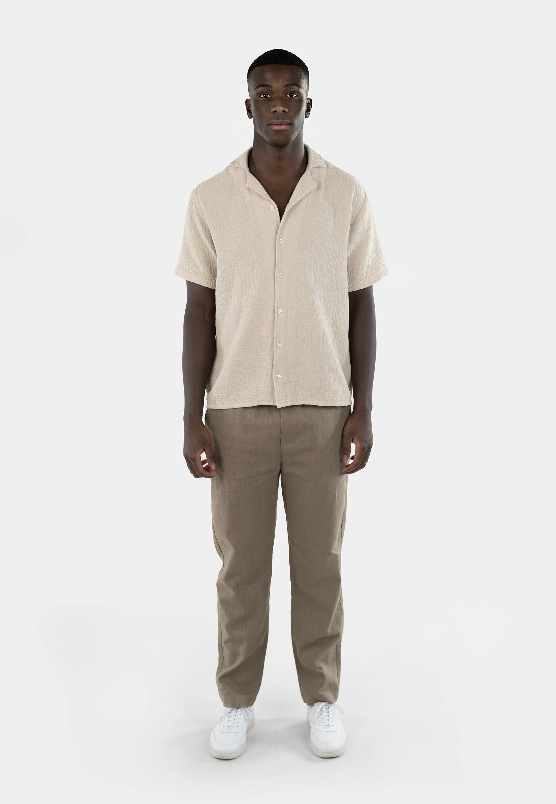 Jax gauze shirt - Beige
