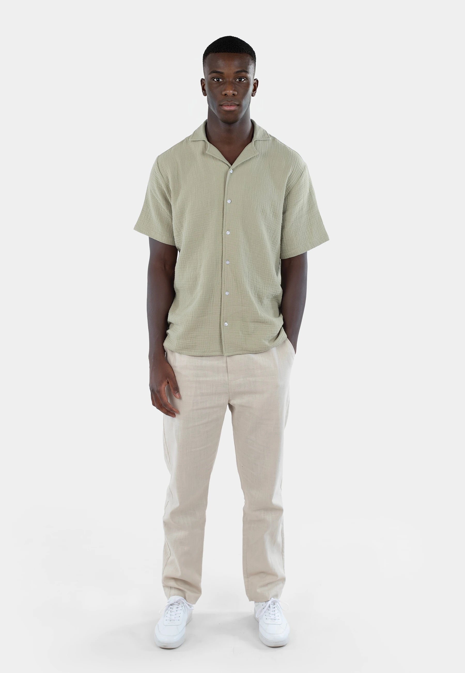 Jax gauze shirt - Green