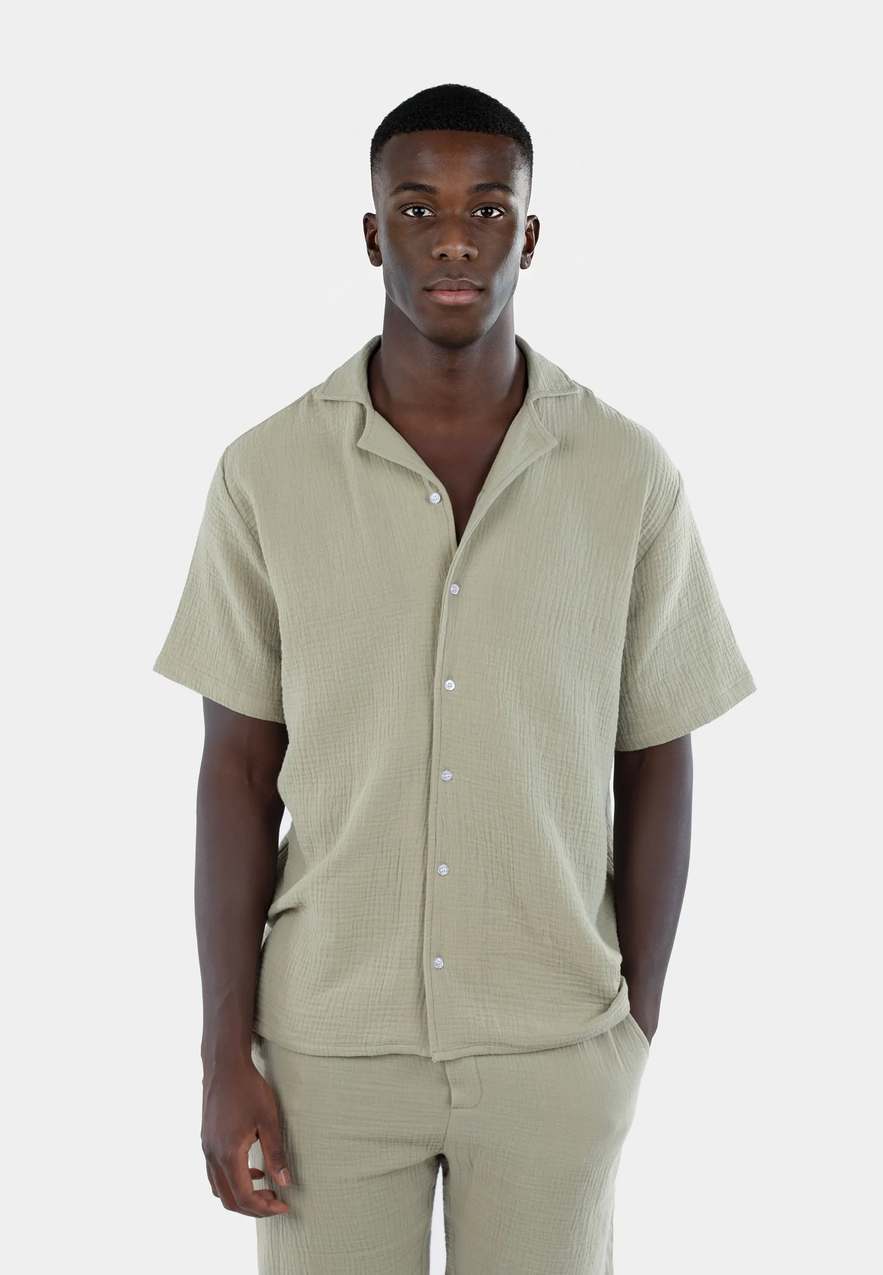 Jax gauze shirt - Green