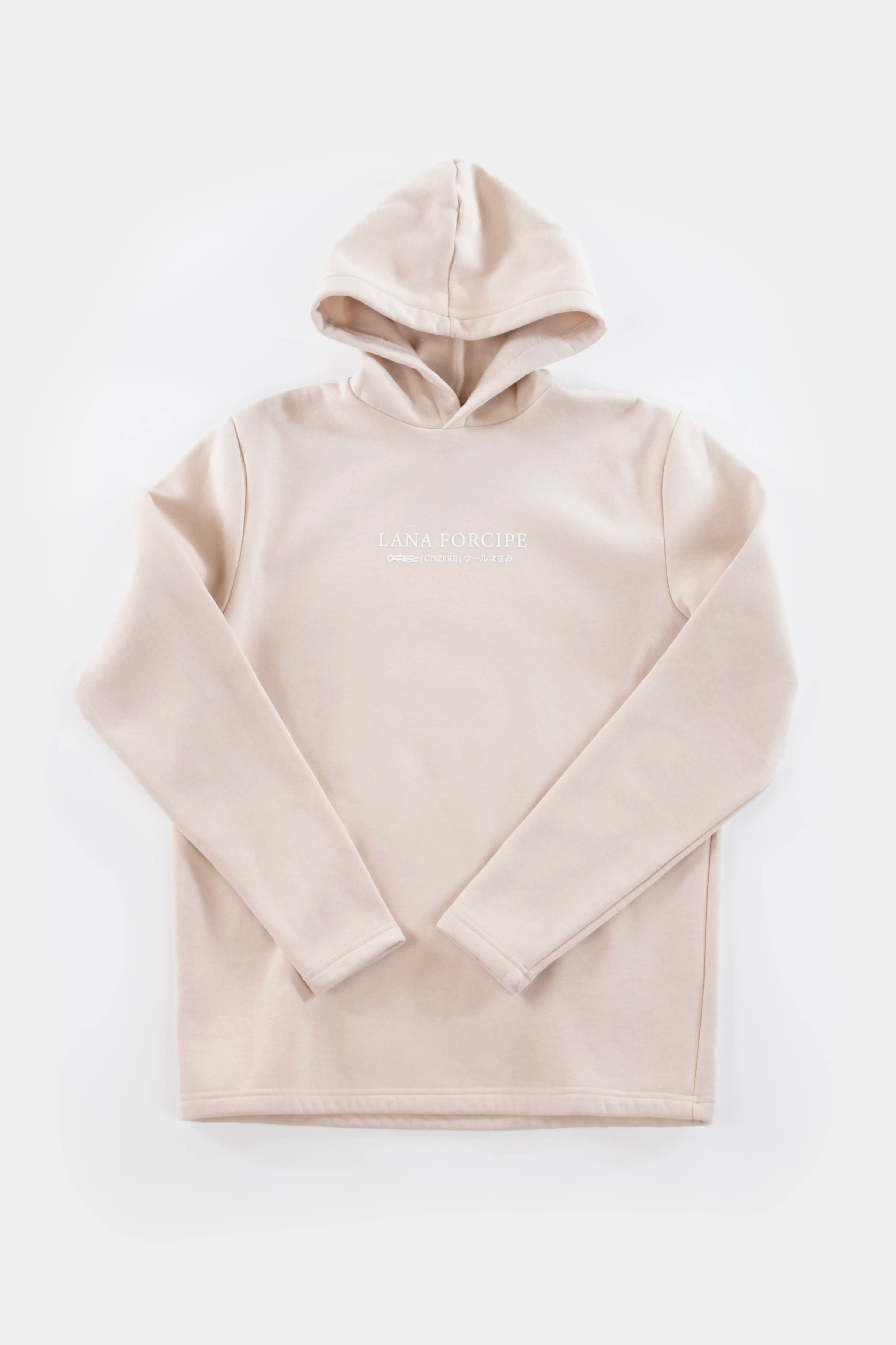 Signature capsule / Lana forcipe - Hoodie - Sand