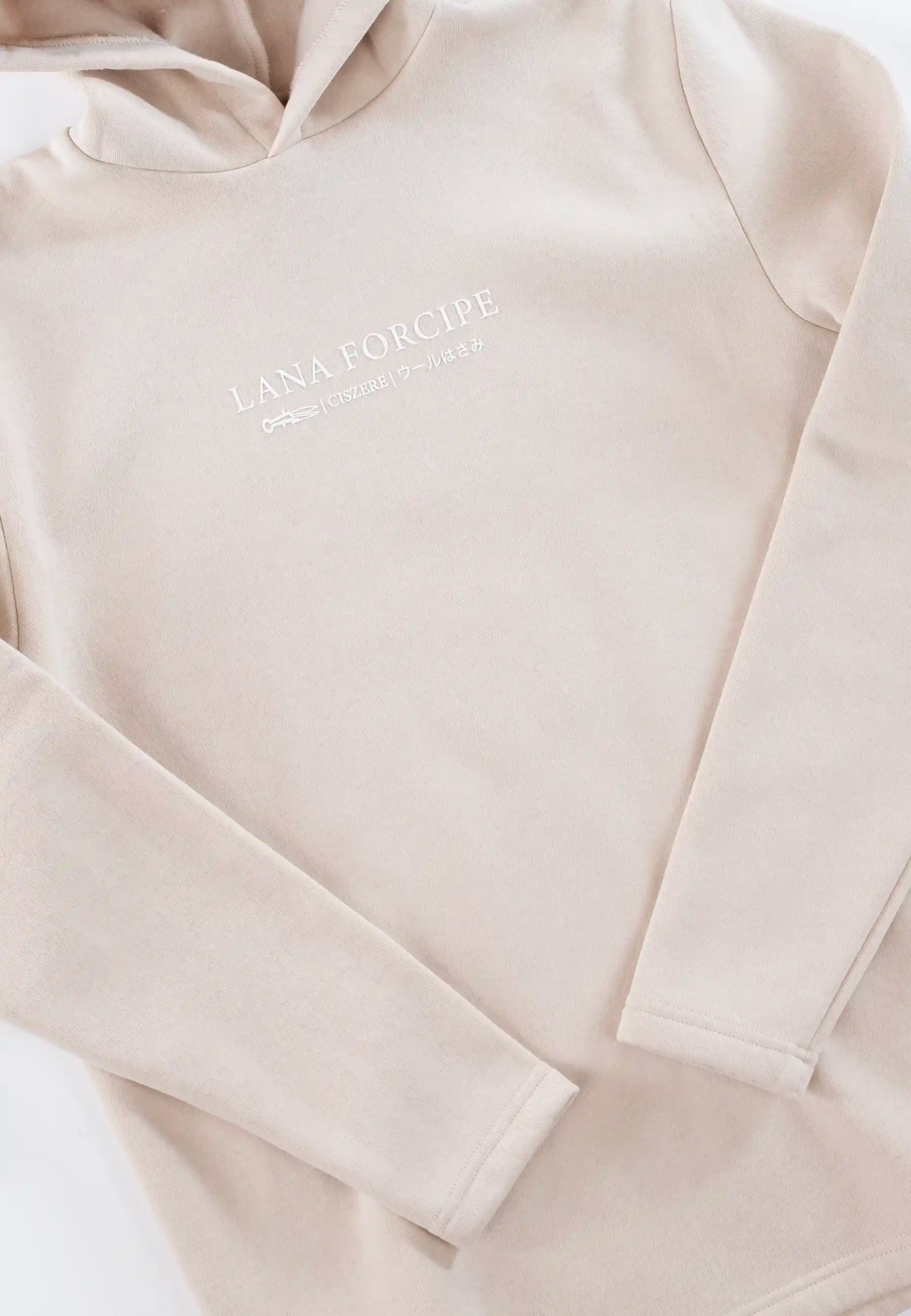 Signature capsule / Lana forcipe - Hoodie - Sand