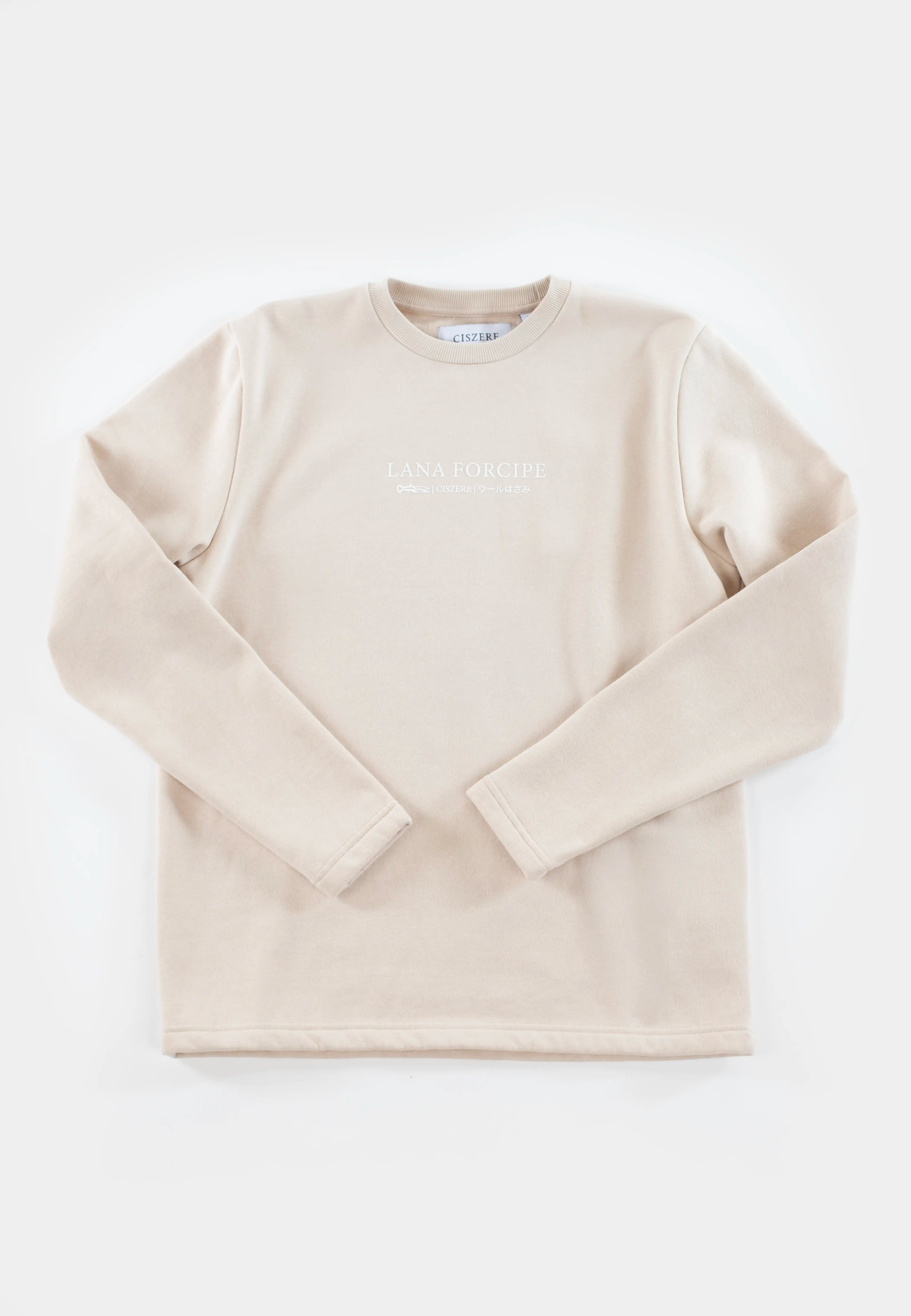 Signature capsule / Lana forcipe - Sweater - Sand