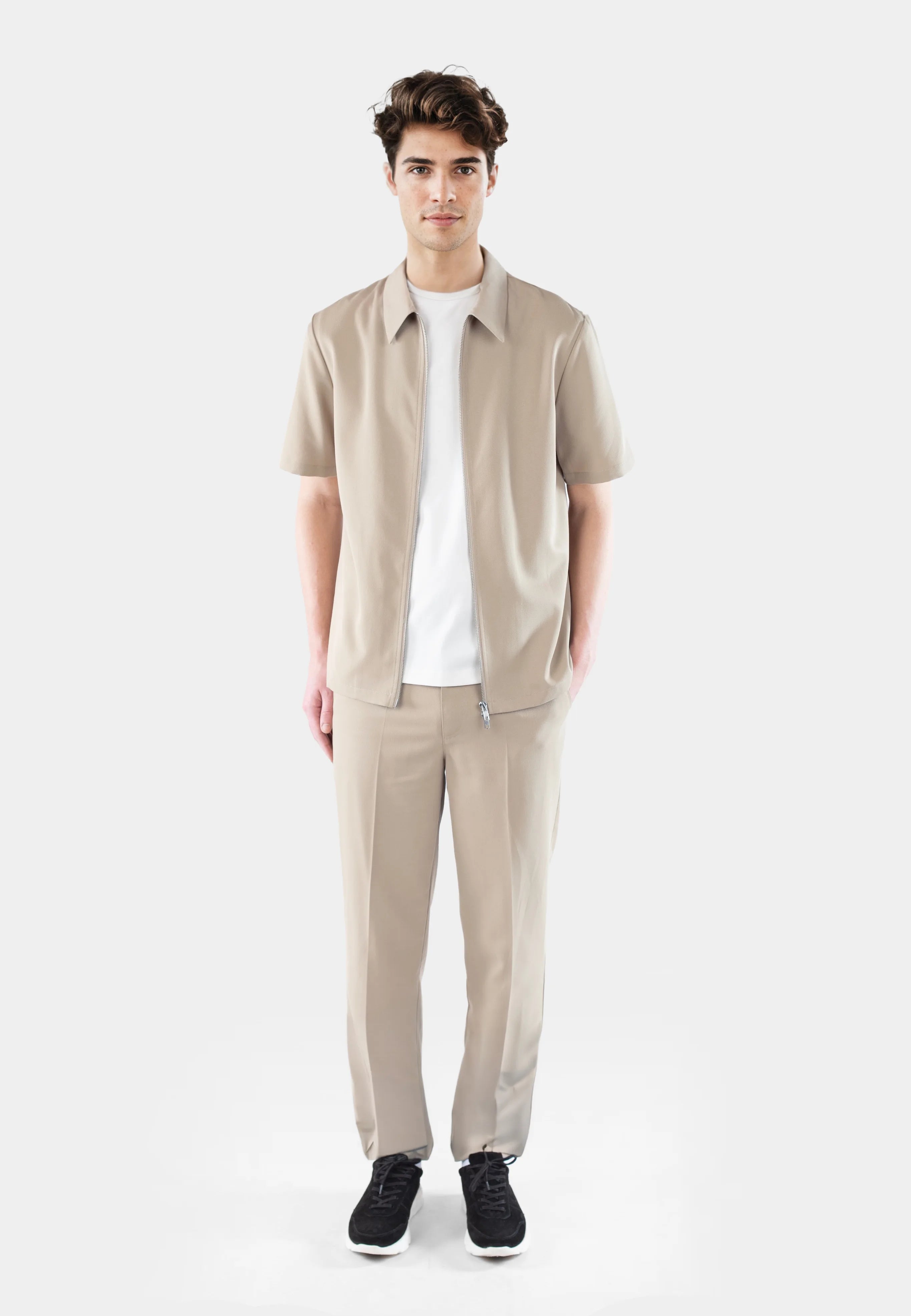 Landon suit trousers - Light brown