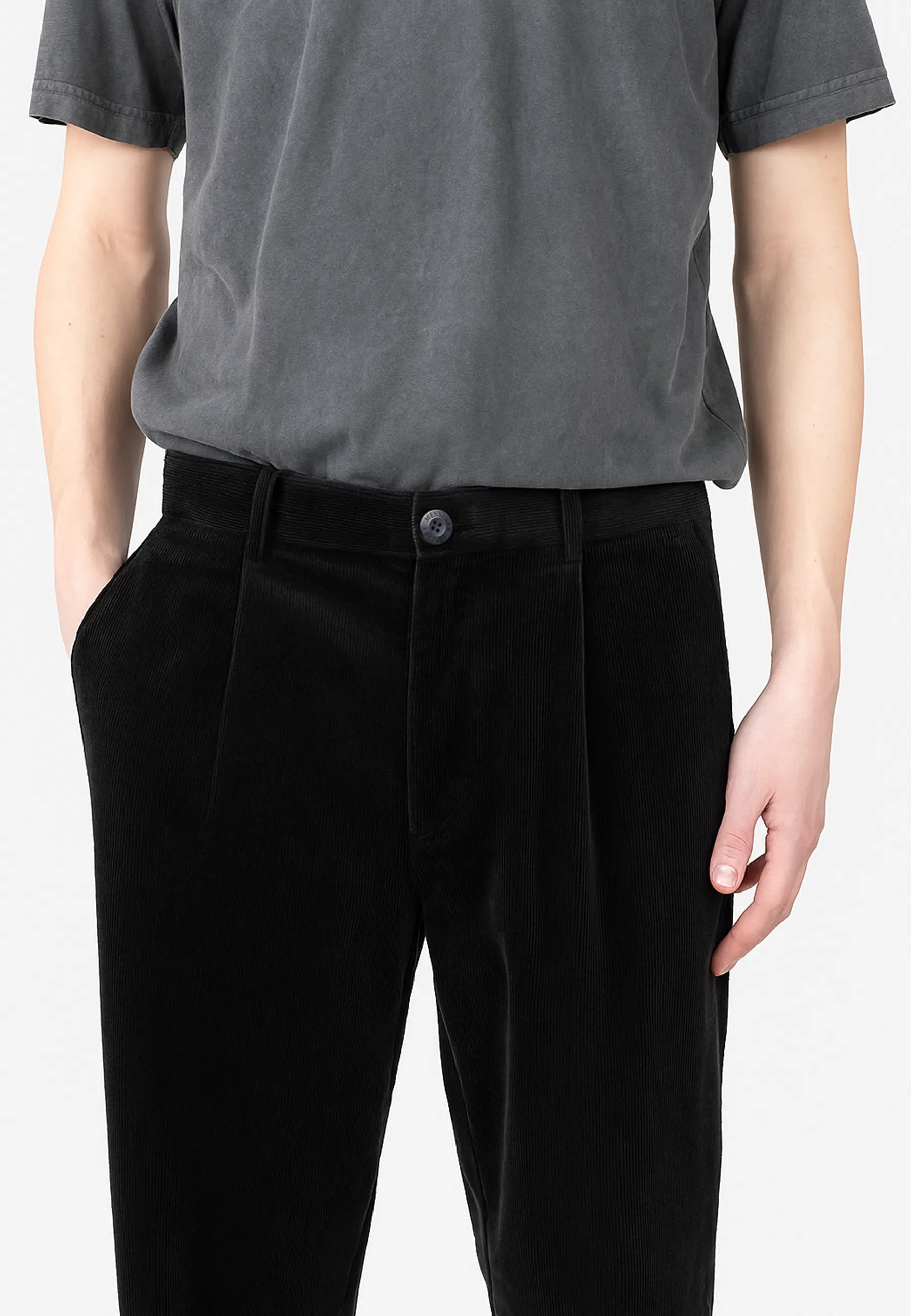 Lou cord trousers - Black