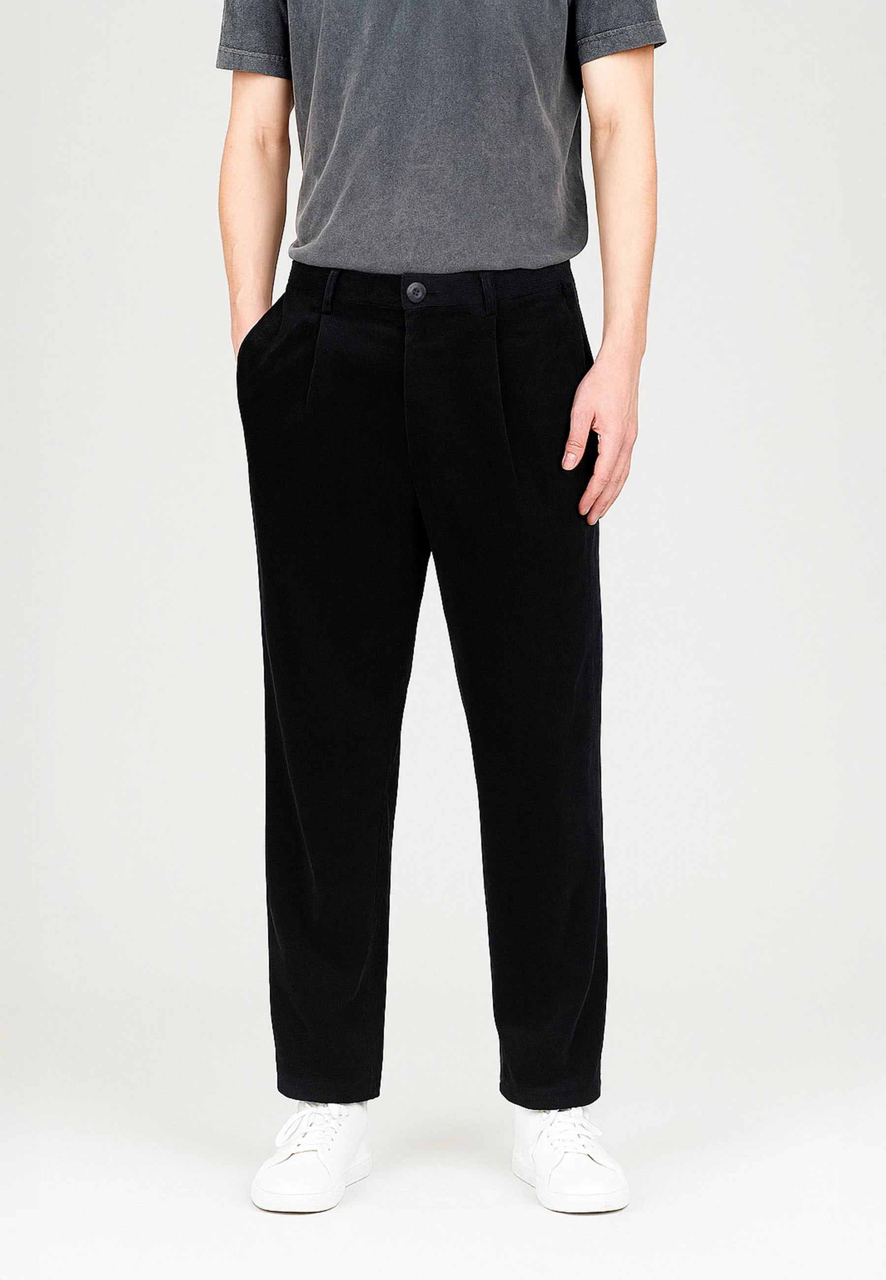 Lou cord trousers - Black
