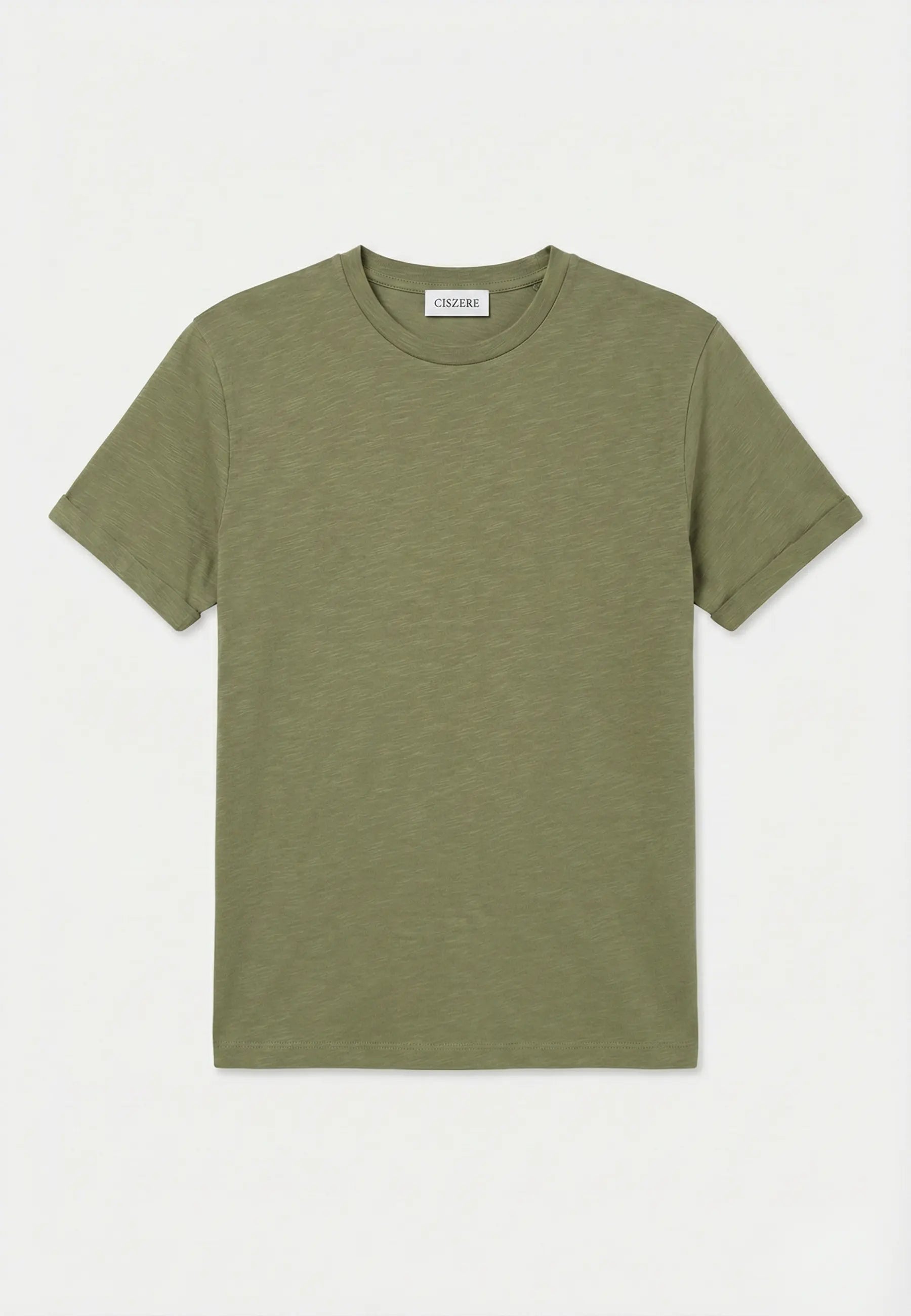 Lung melange t-shirt - Olive Green