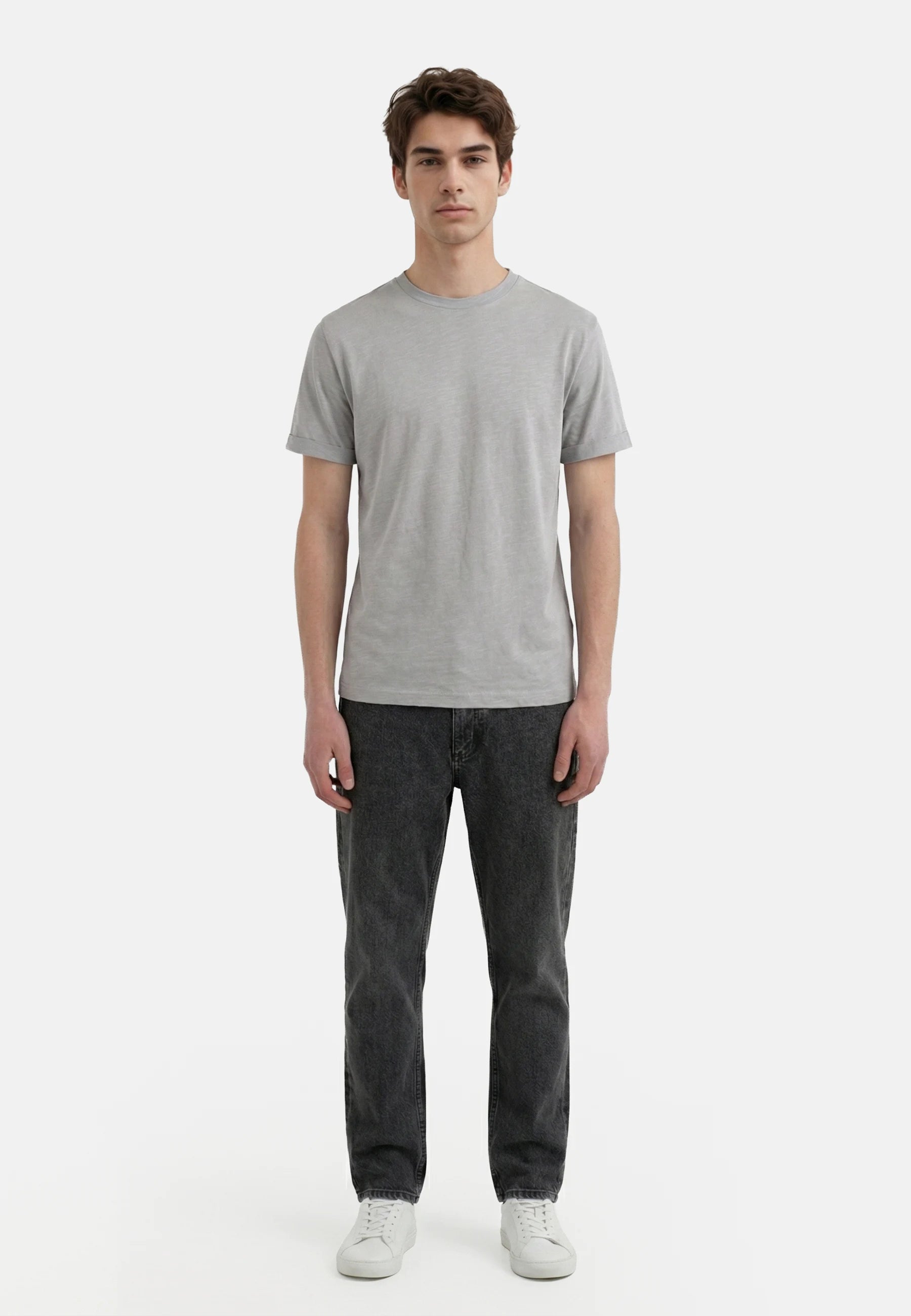 Lung melange t-shirt - Light Grey