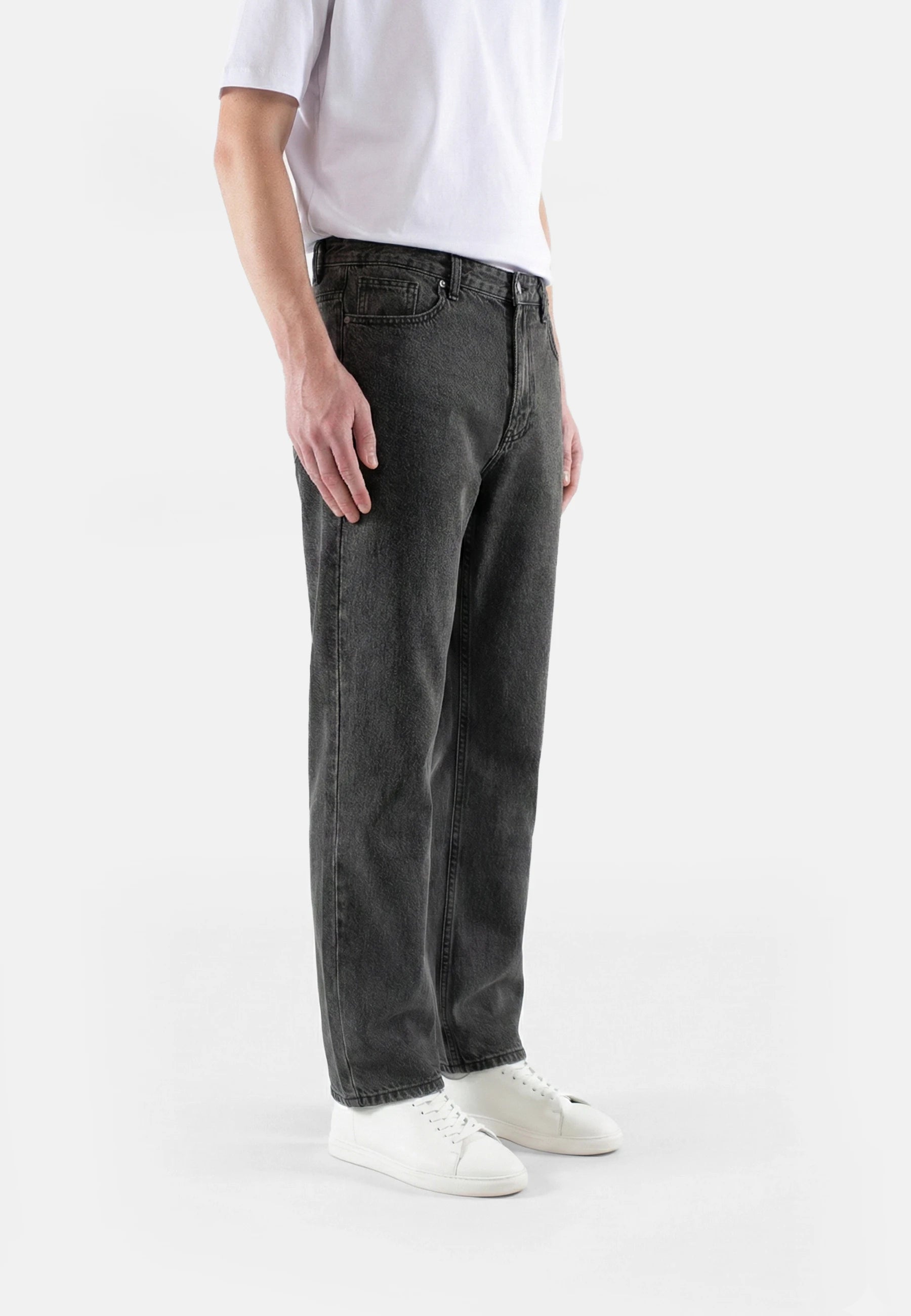 Lyfer straight jeans - Dark grey