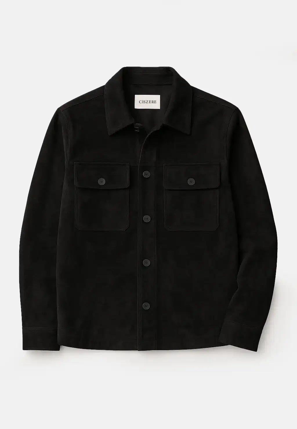 Nash vegan suede jacket - Black