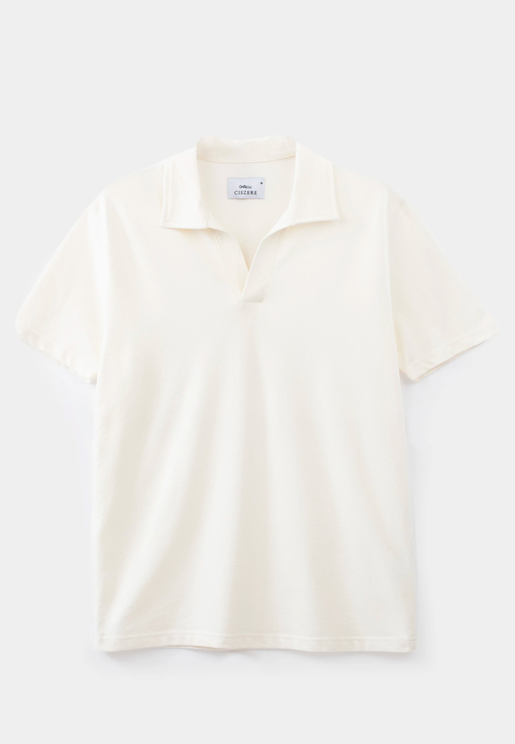 Nelson Polo Pique Shirt - Off white 3