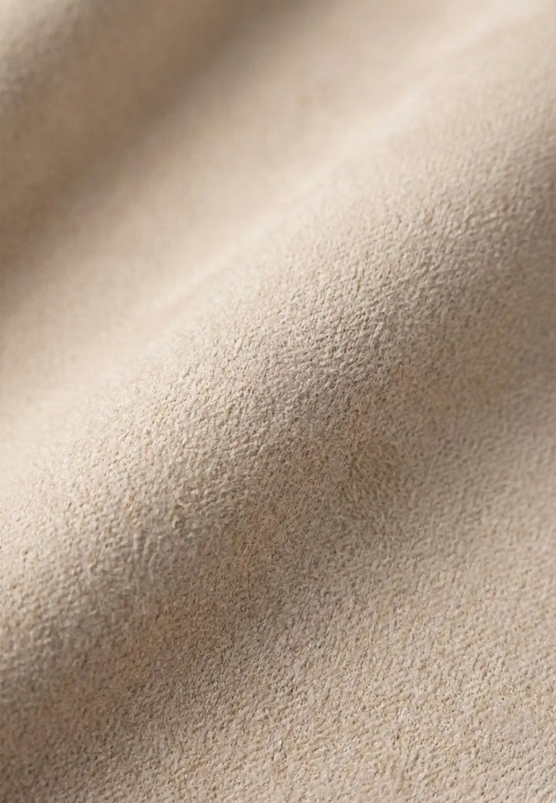 Nikolaj vegan zip hoodie - Beige