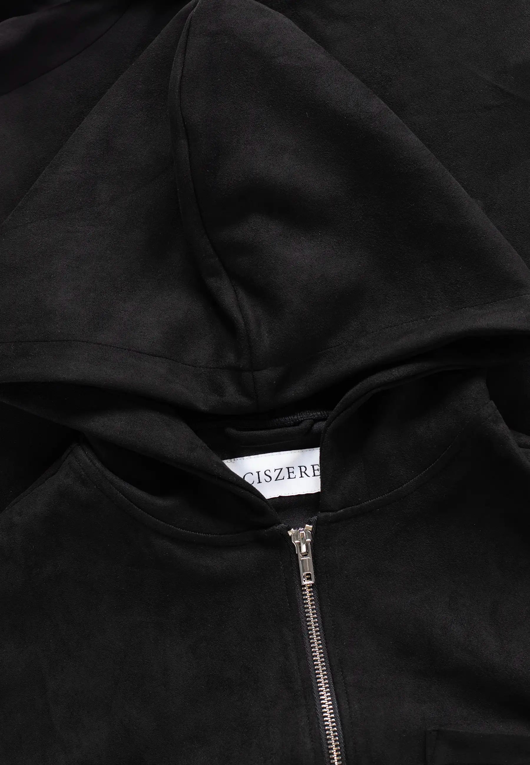 Nikolaj vegan zip hoodie - Black