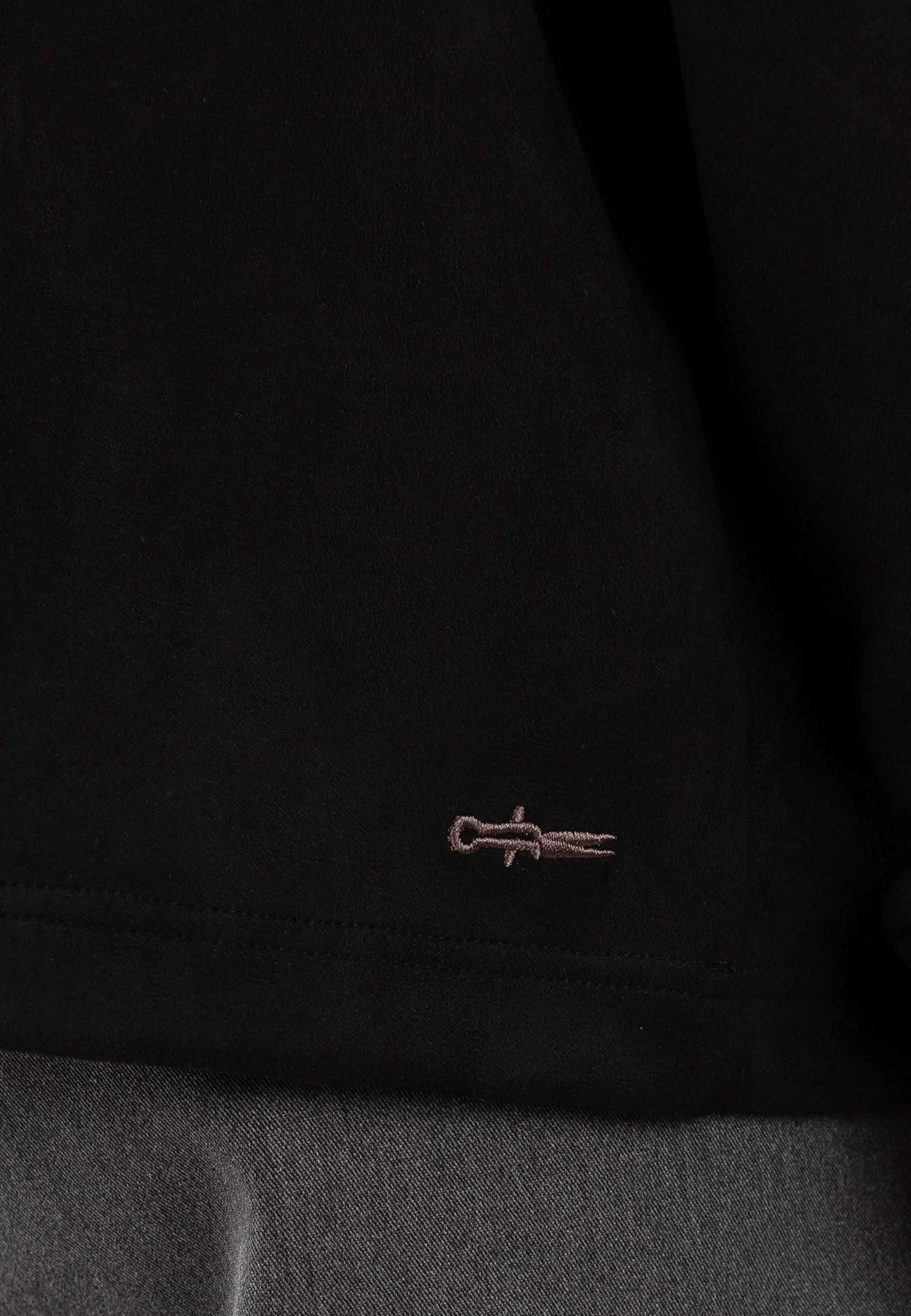 Nikolaj vegan zip hoodie - Black