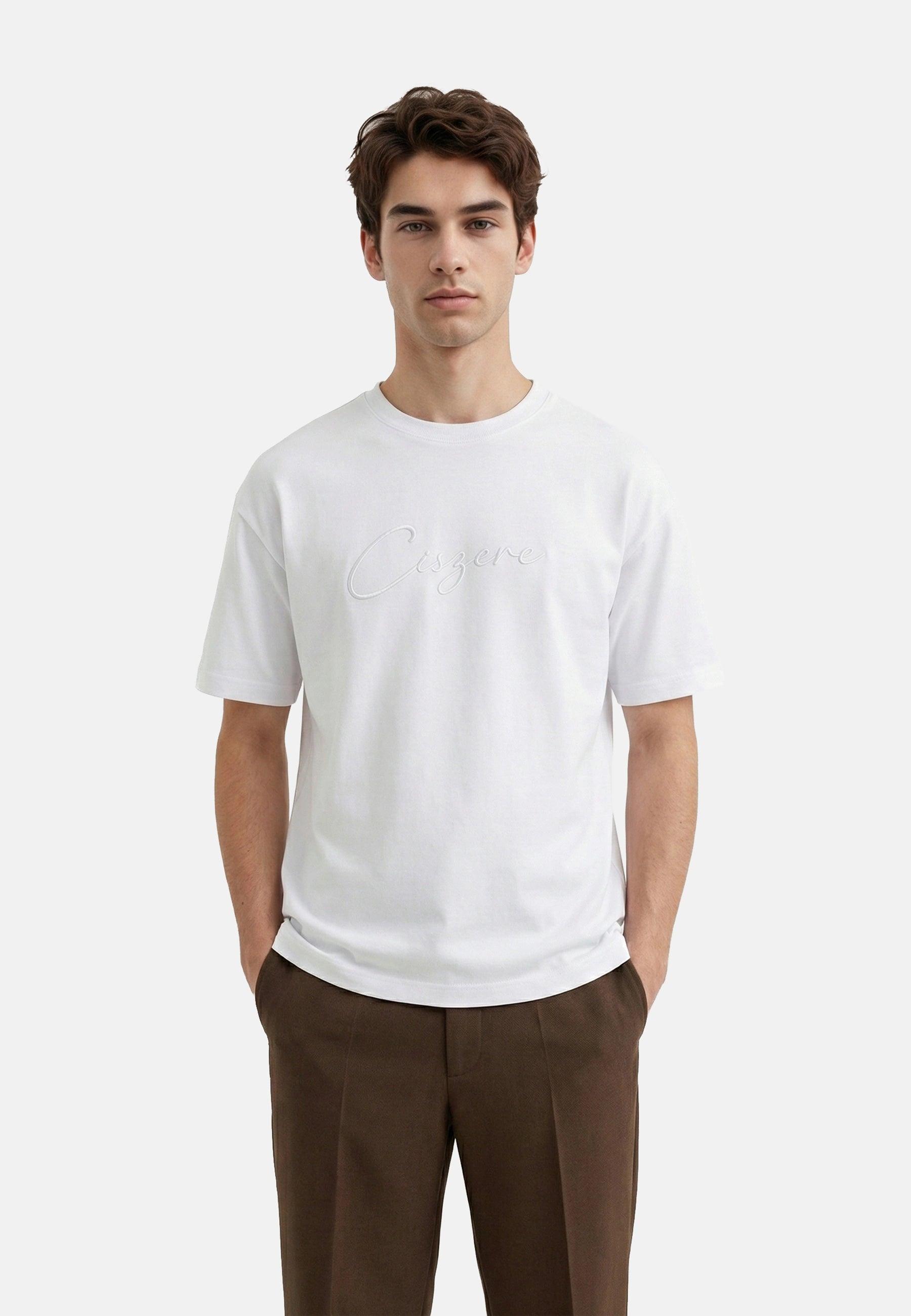 Noel embroidered t-shirt - White