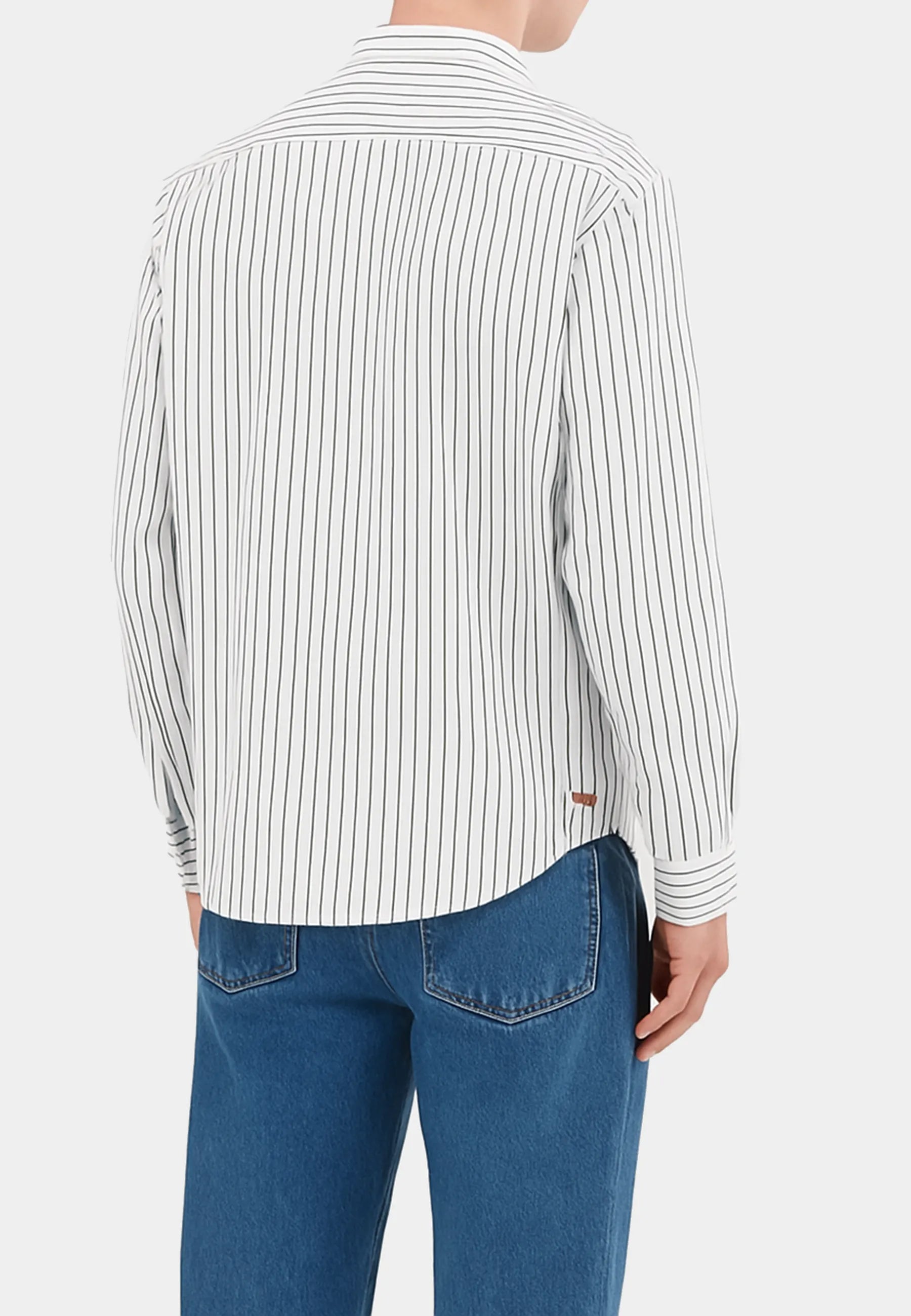 Shift relaxed shirt - Striped green