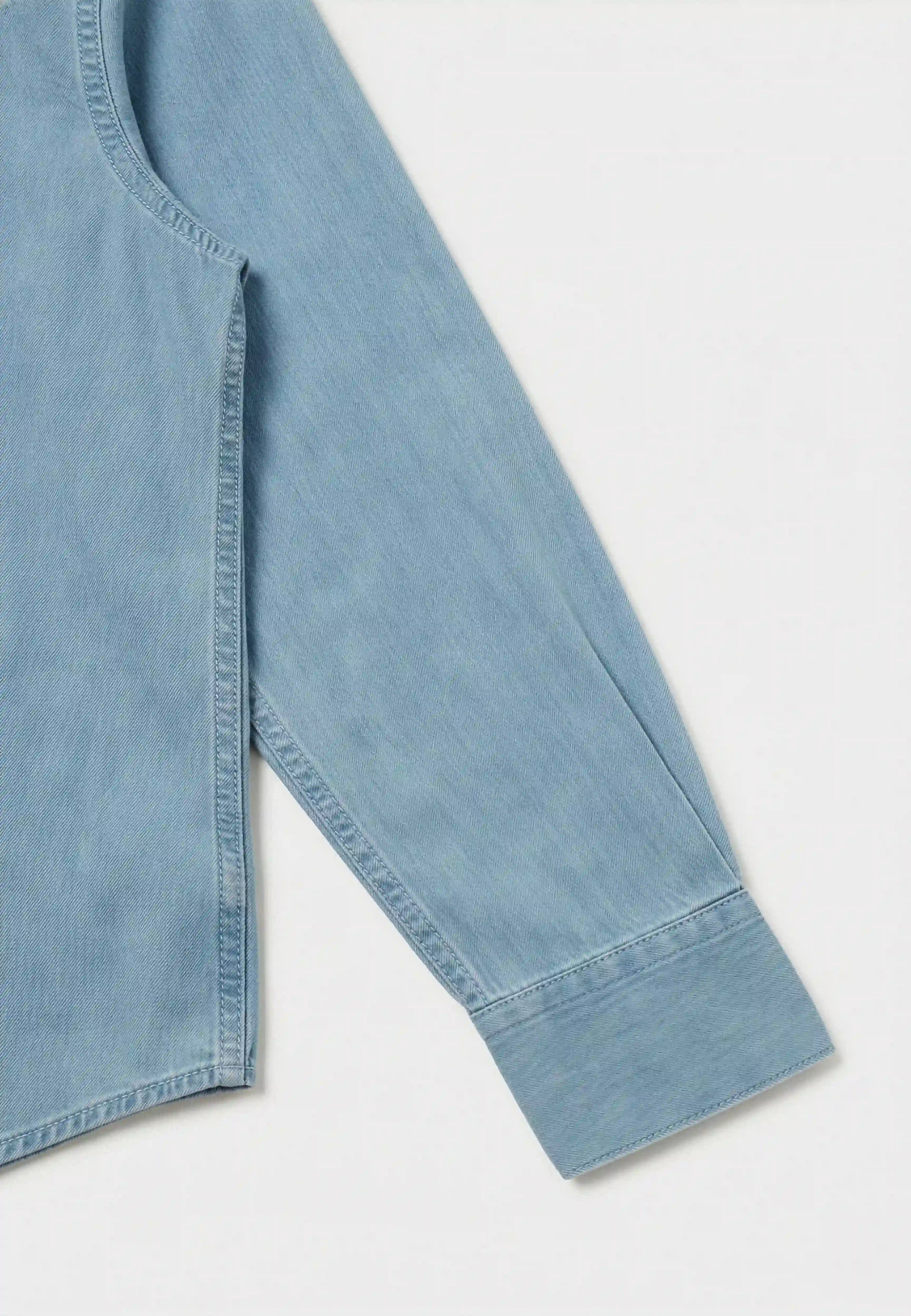 Shift relaxed washed denim shirt - Blue