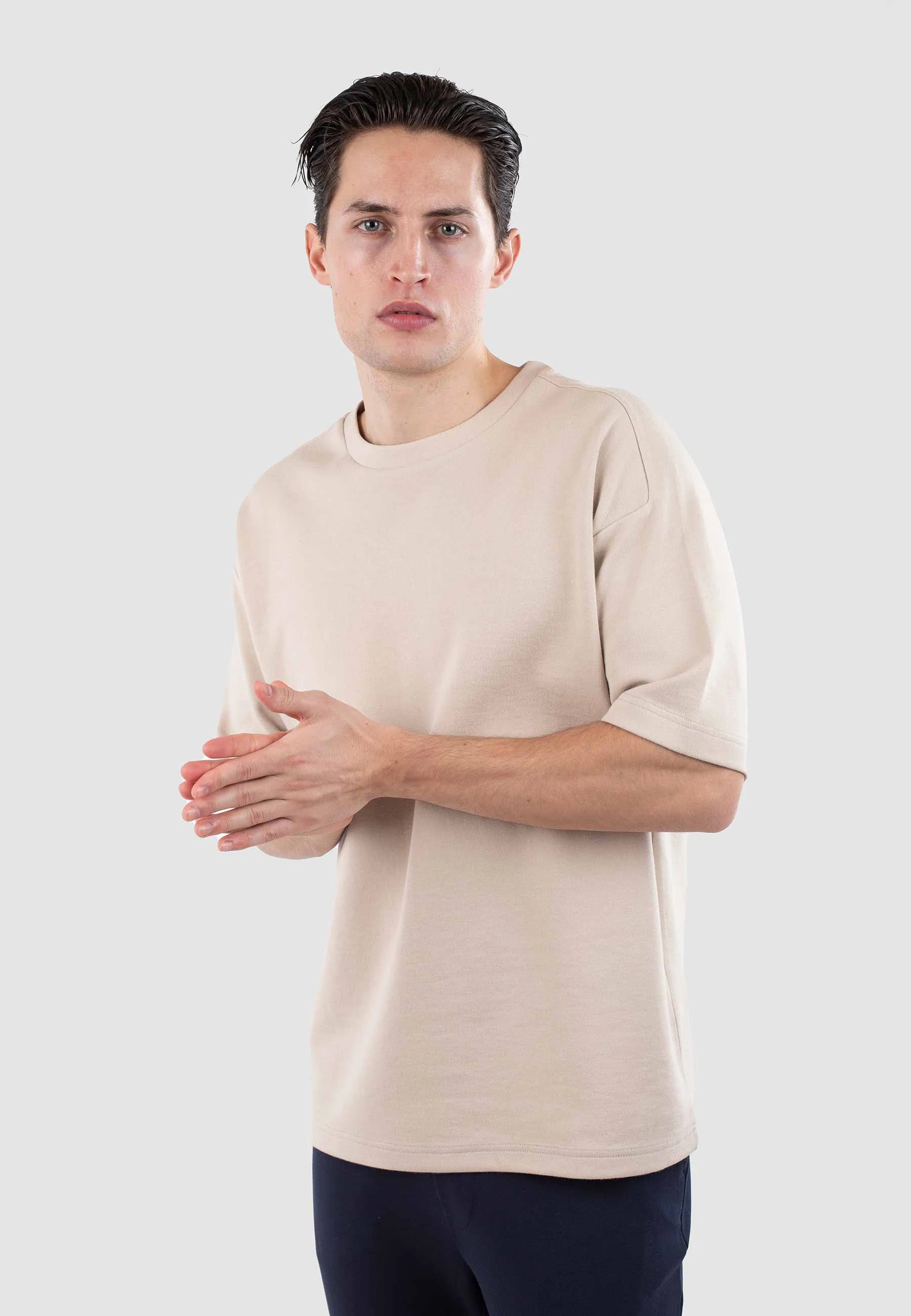 Noel boxy t-shirt - Beige