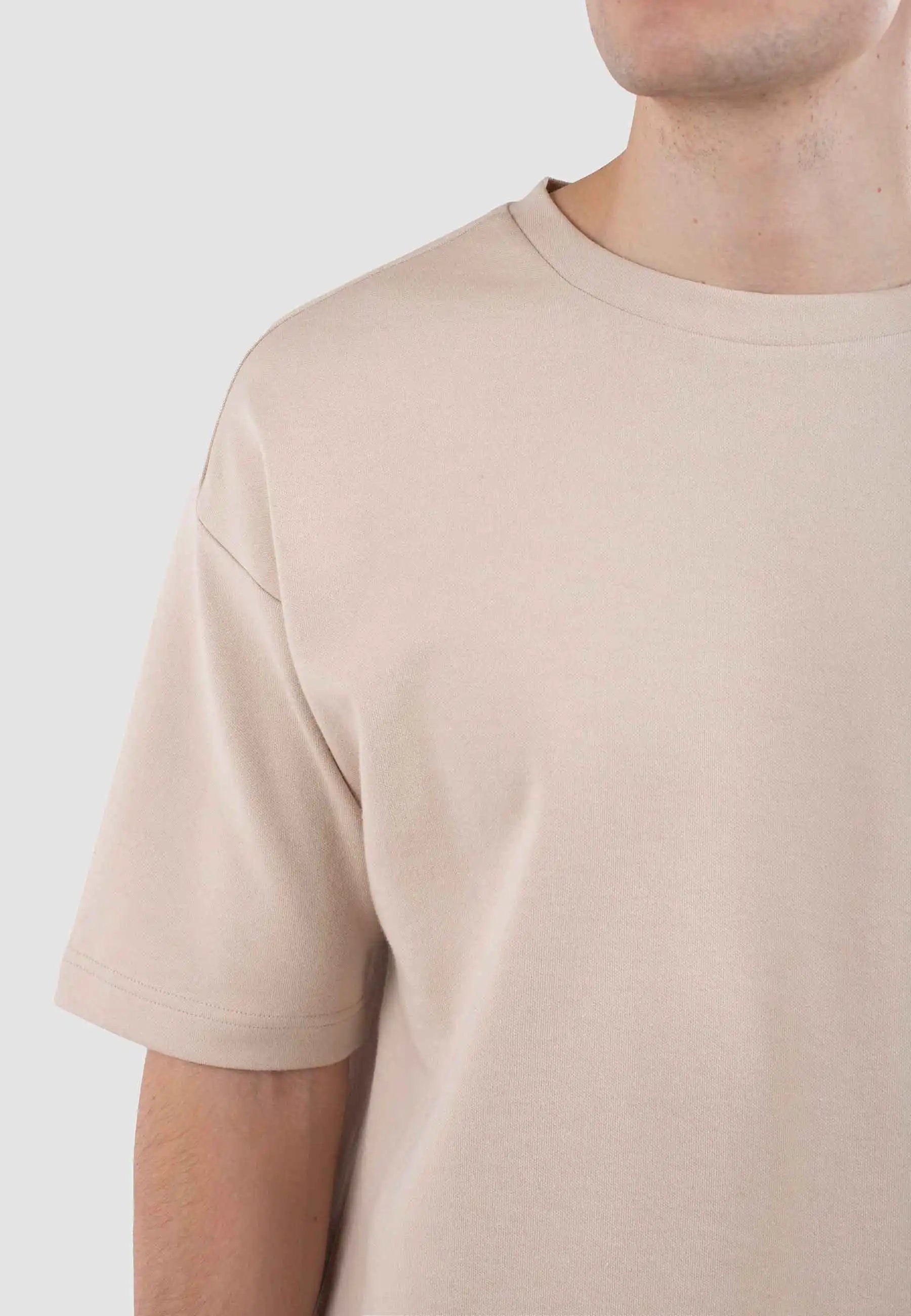 Noel boxy tshirt - Beige