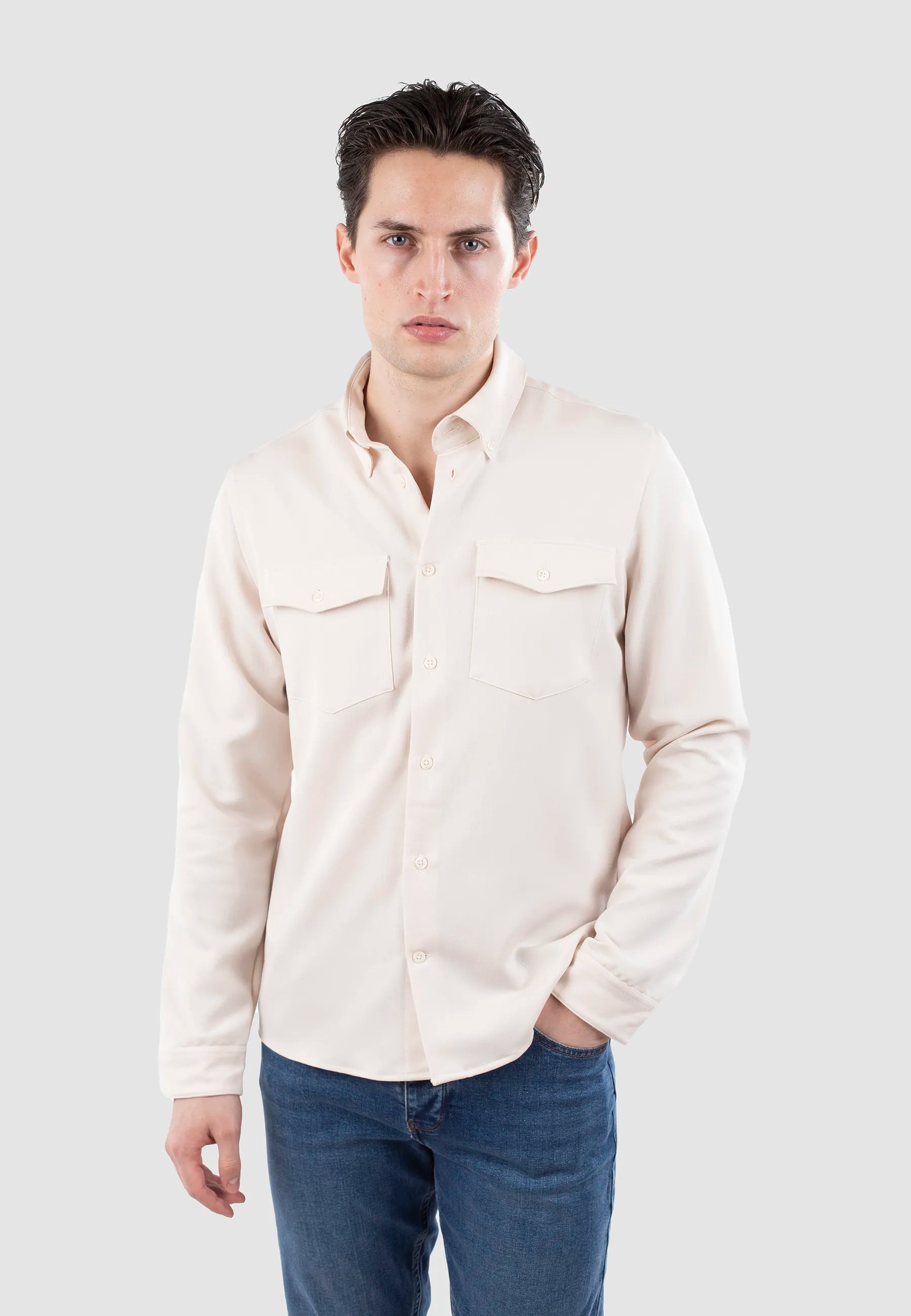 Redy viscose blend shirt -  Off-white